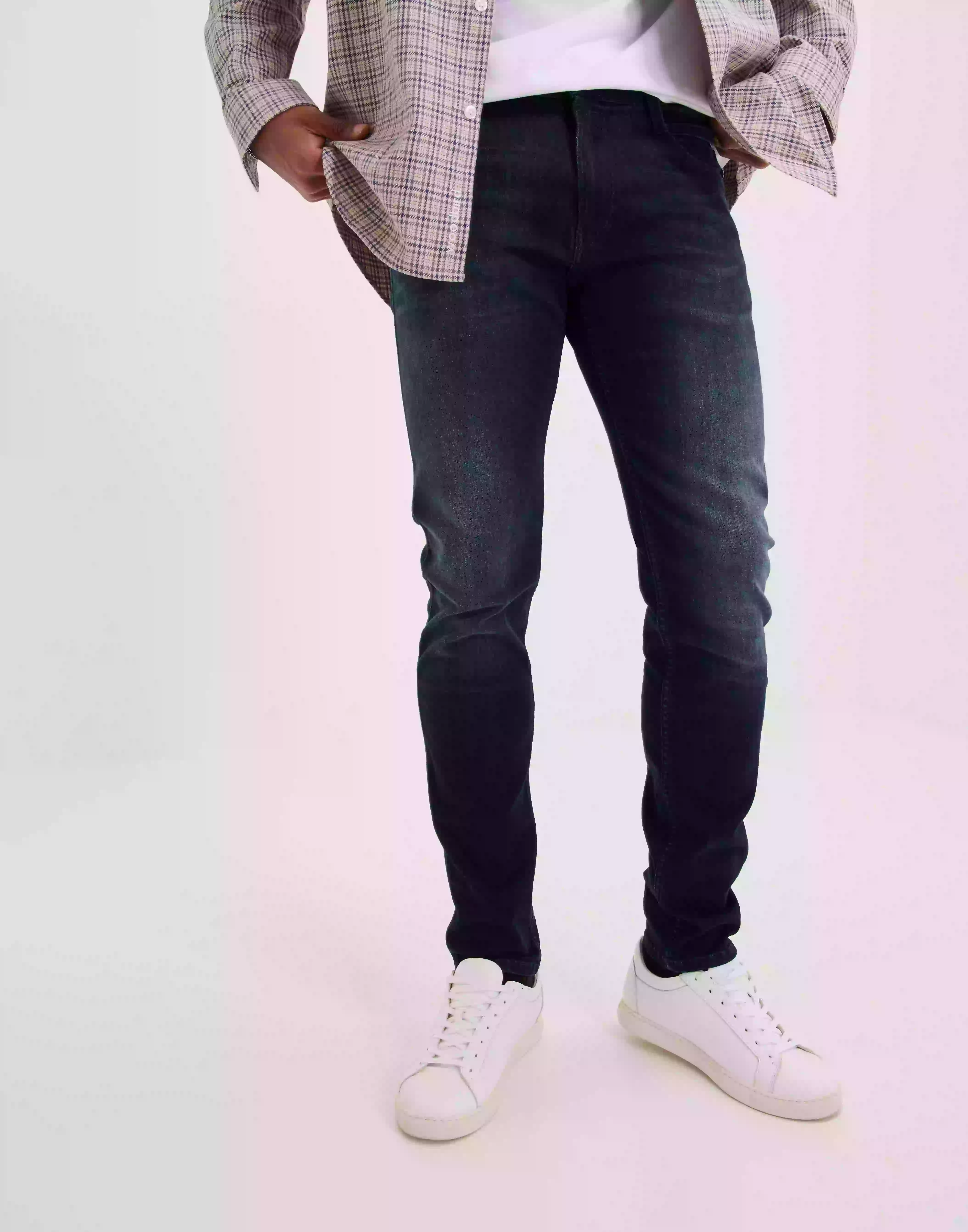 Replay ANBASS Trousers Slim fit jeans Dark Blue