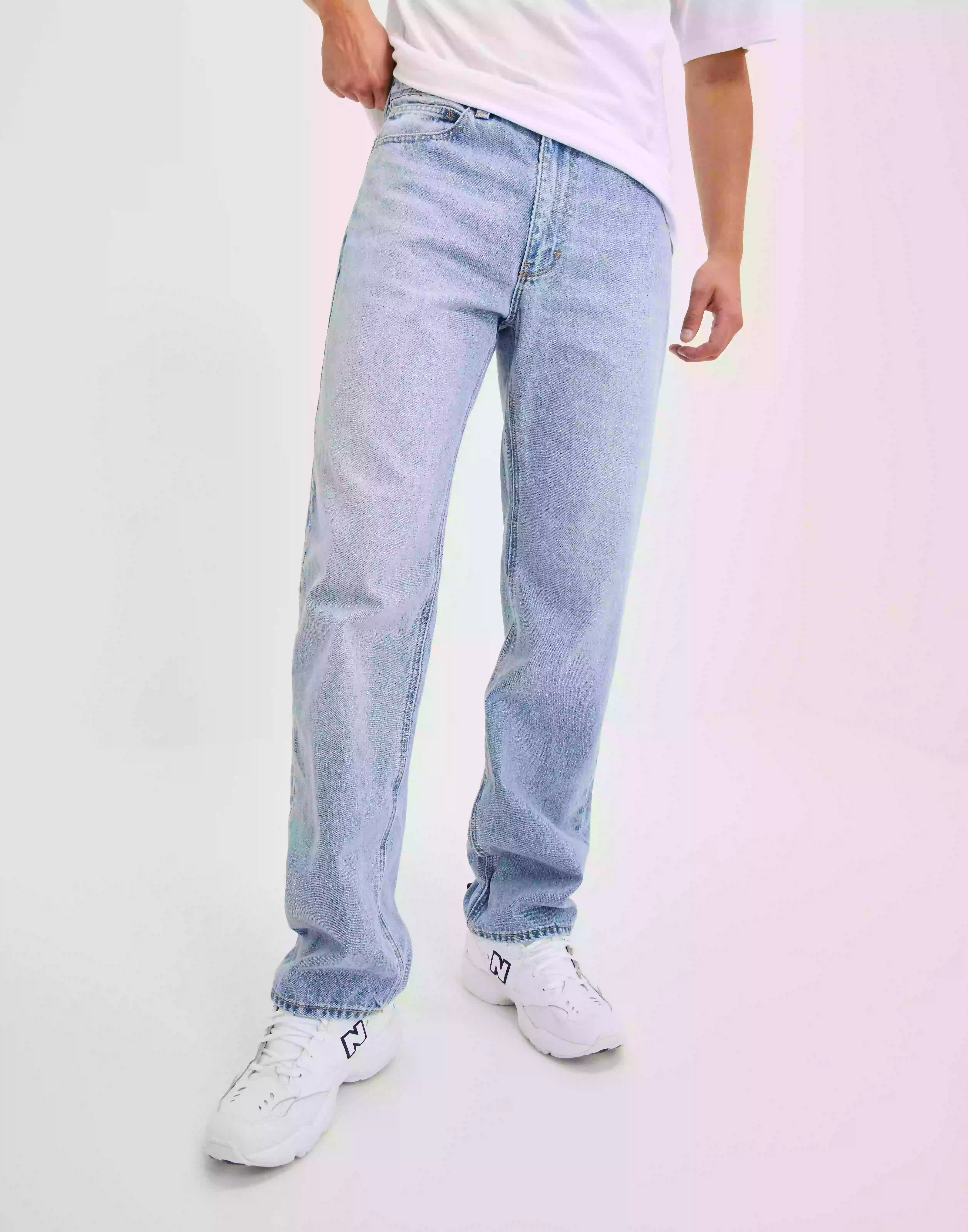 Abrand Jeans A 95 Baggy Loose fit jeans Bleached Vintage Blue