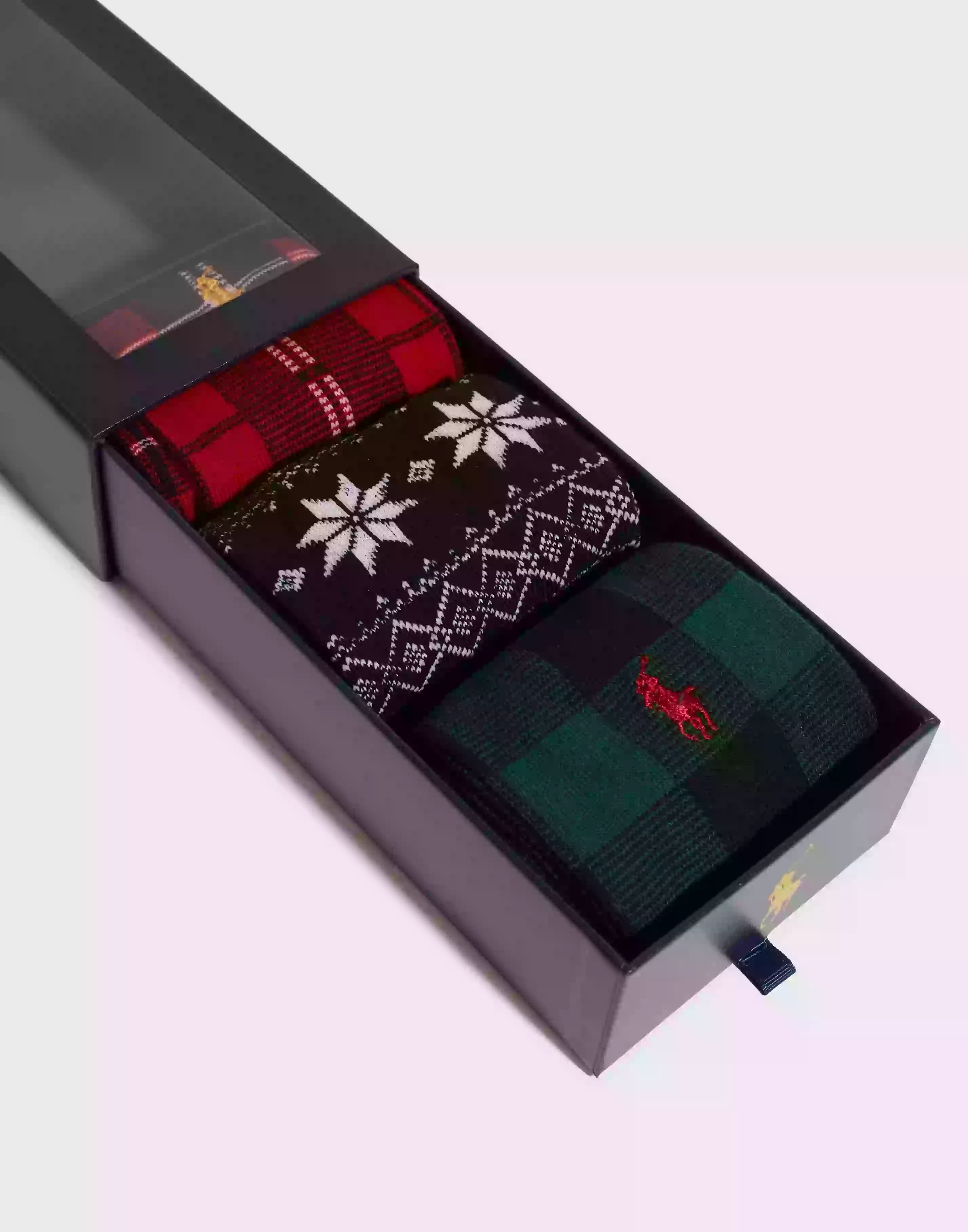 Polo Ralph Lauren Holiday Gb 4-Crew Sock-Gift Box Multipack sokker Multicolor