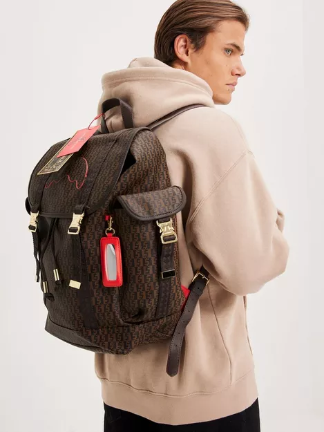 Brown Sprayground Backpacks for Men