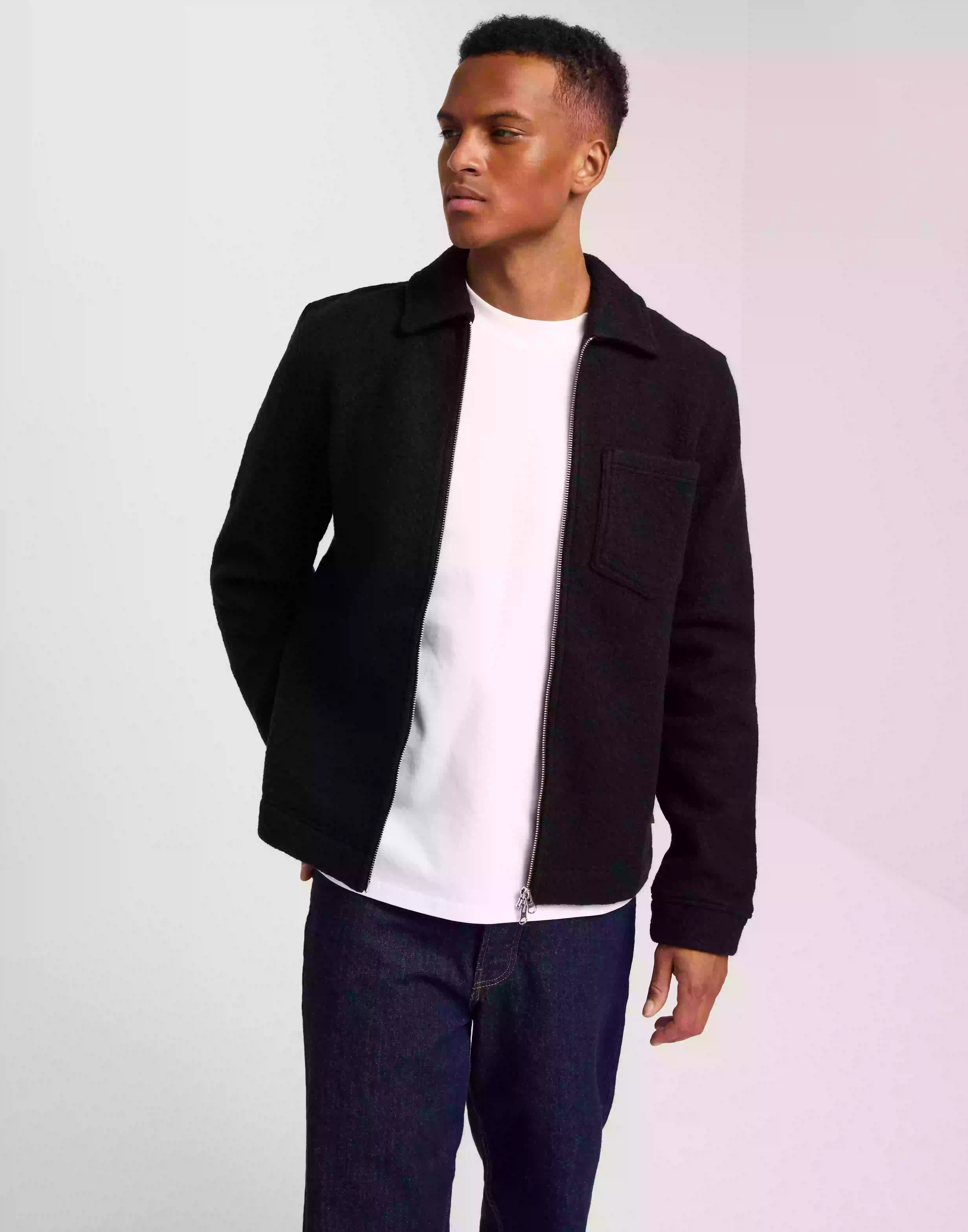 Samsøe Samsøe Hannes full zip 14612 Vårjakker & Høstjakker Salute
