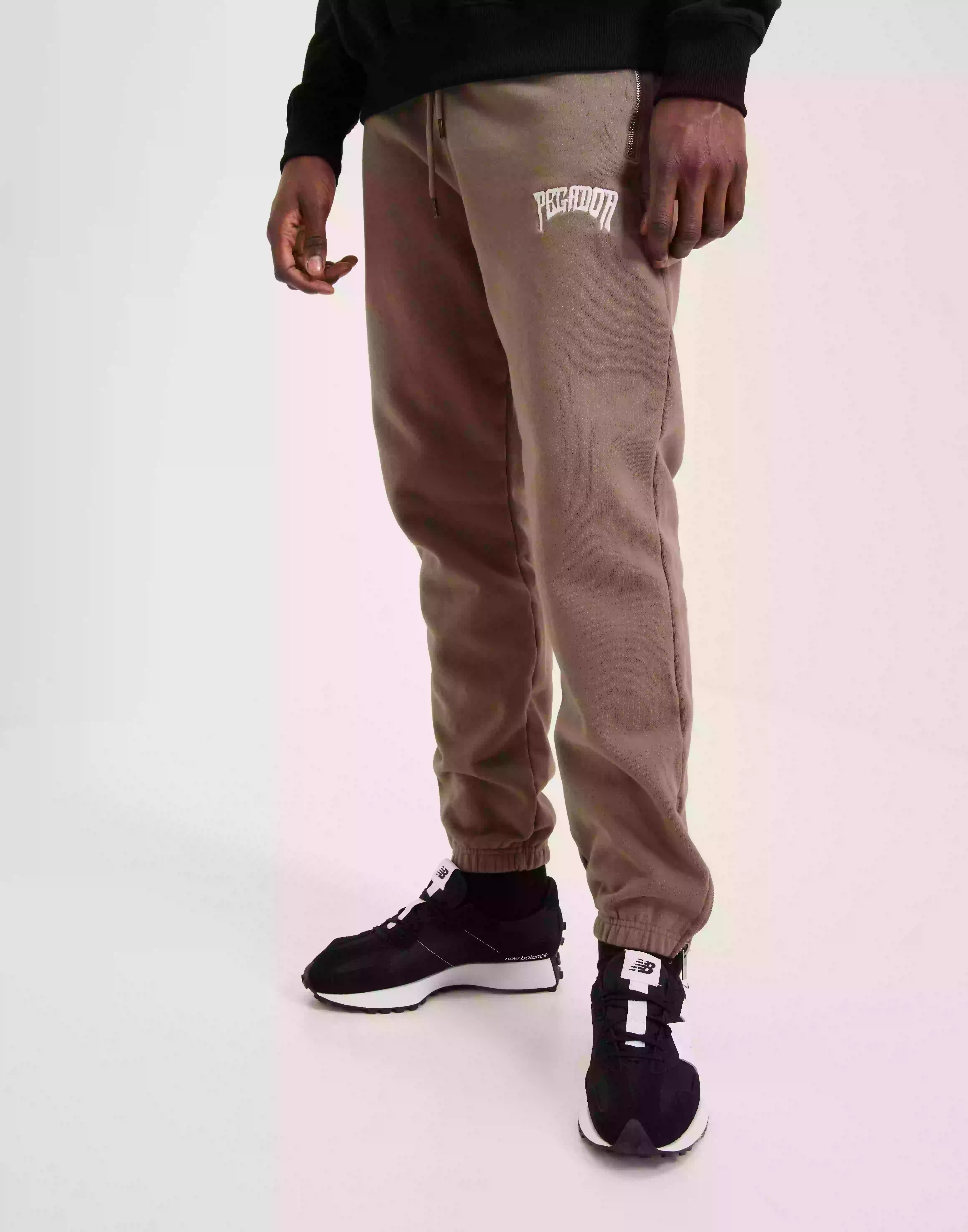 Pegador Picton Heavy Sweat Pants Mjukisbyxor Taupe