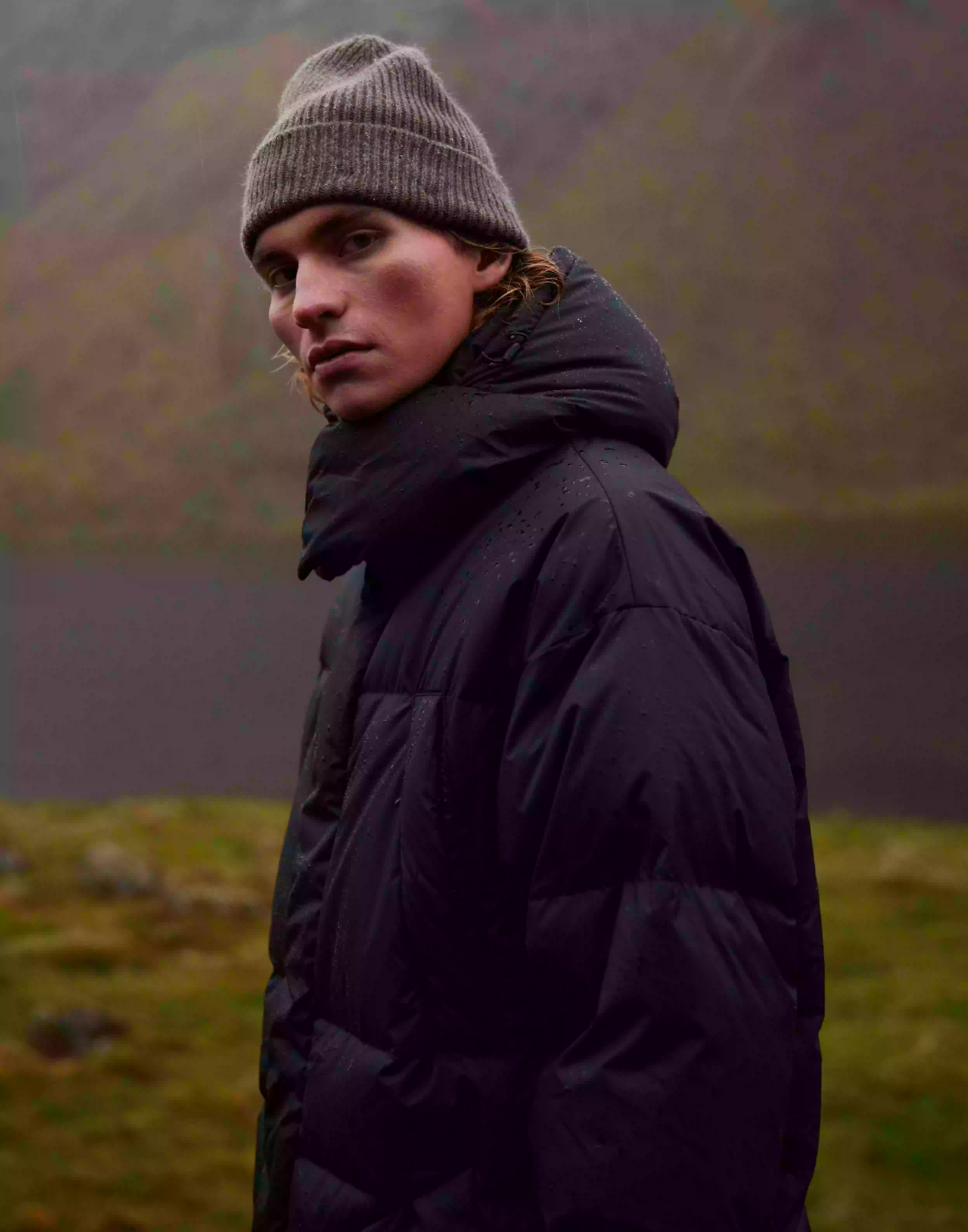 Bacon Clothing Andrew 80 Eco Rip Jacket Man Dunjackor Black
