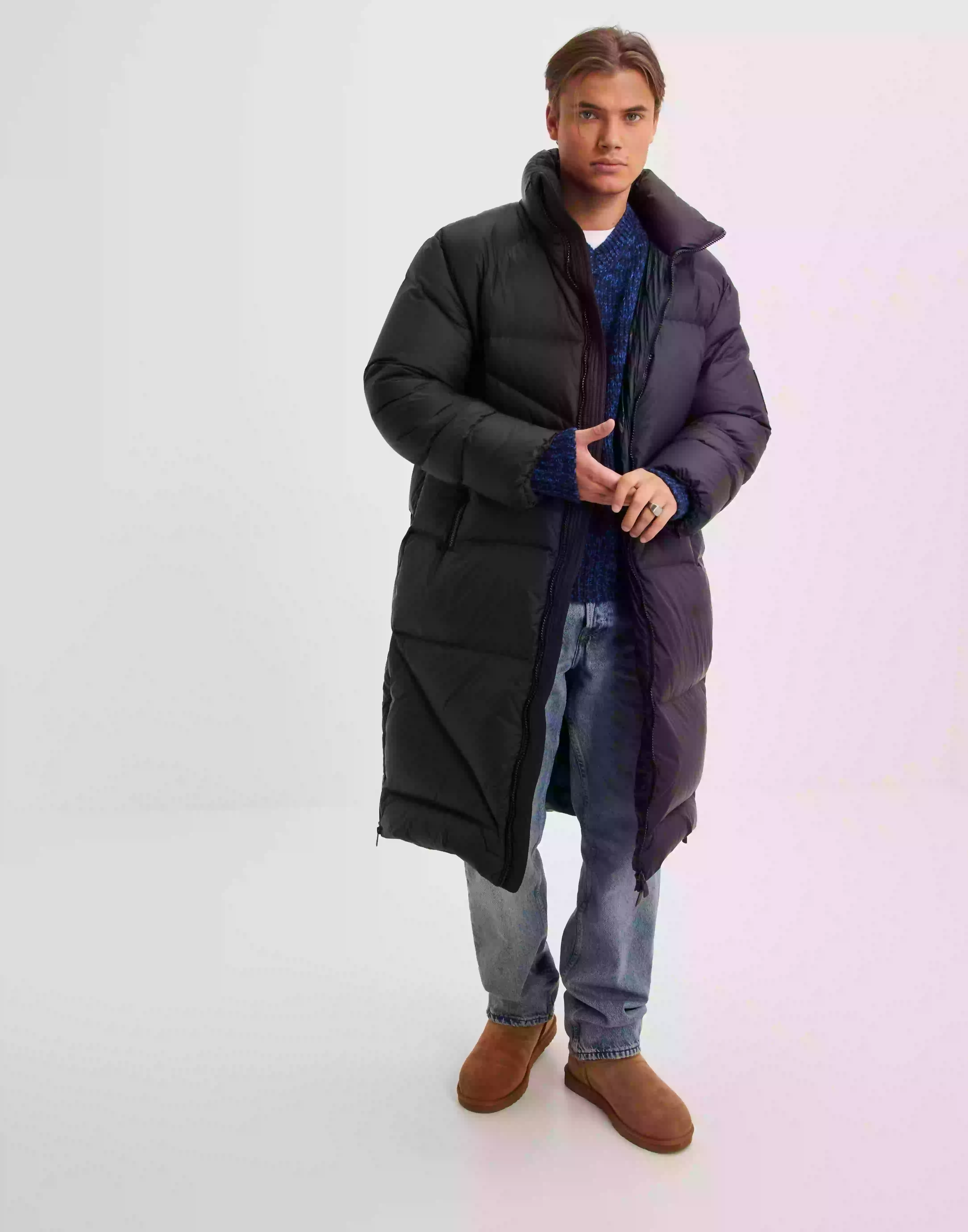 Bacon Clothing Double B Max Wlt Jacket Man Dunjackor Black