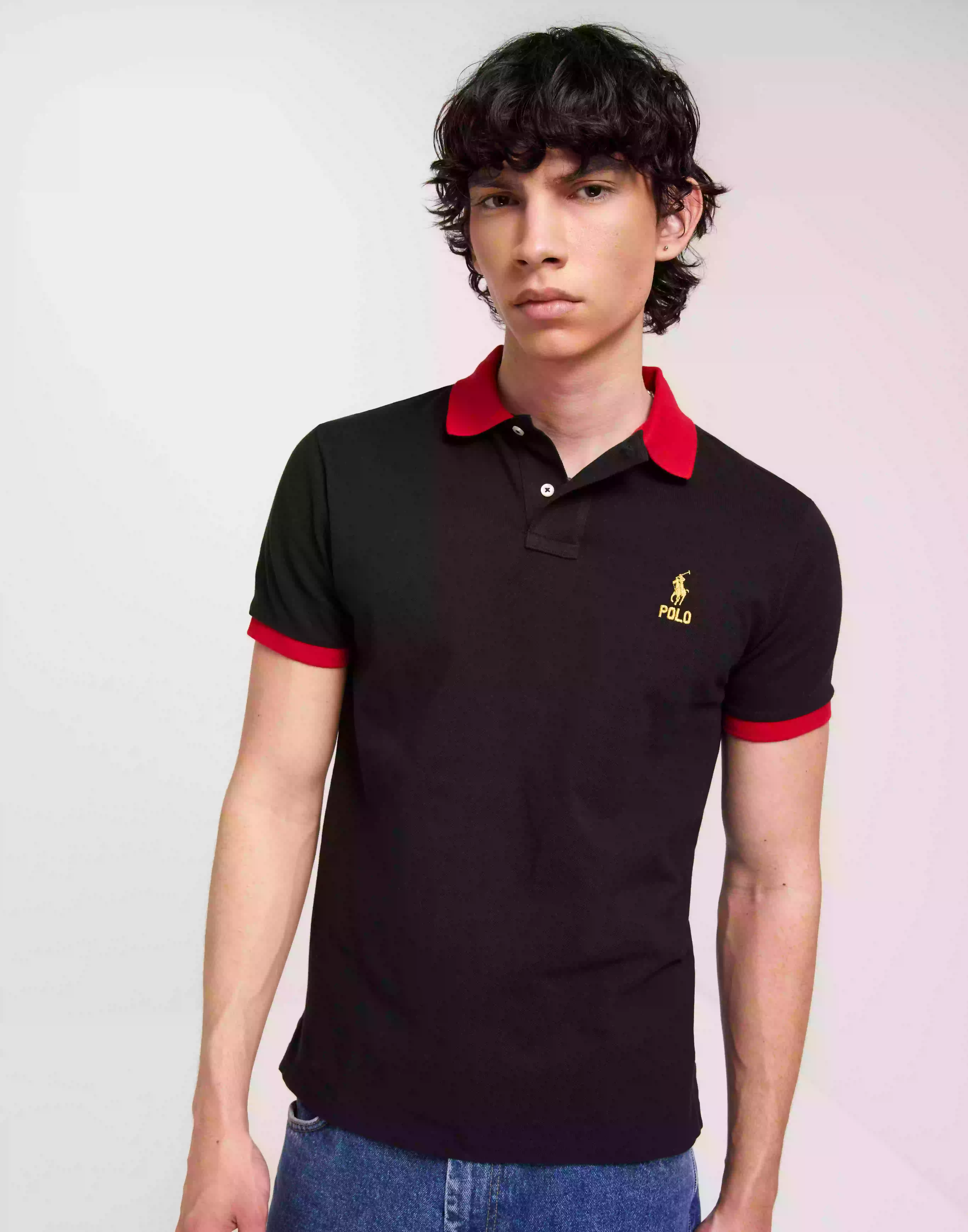 Polo Ralph Lauren Short Sleeve-Polo Shirt Kortärmad piké Black