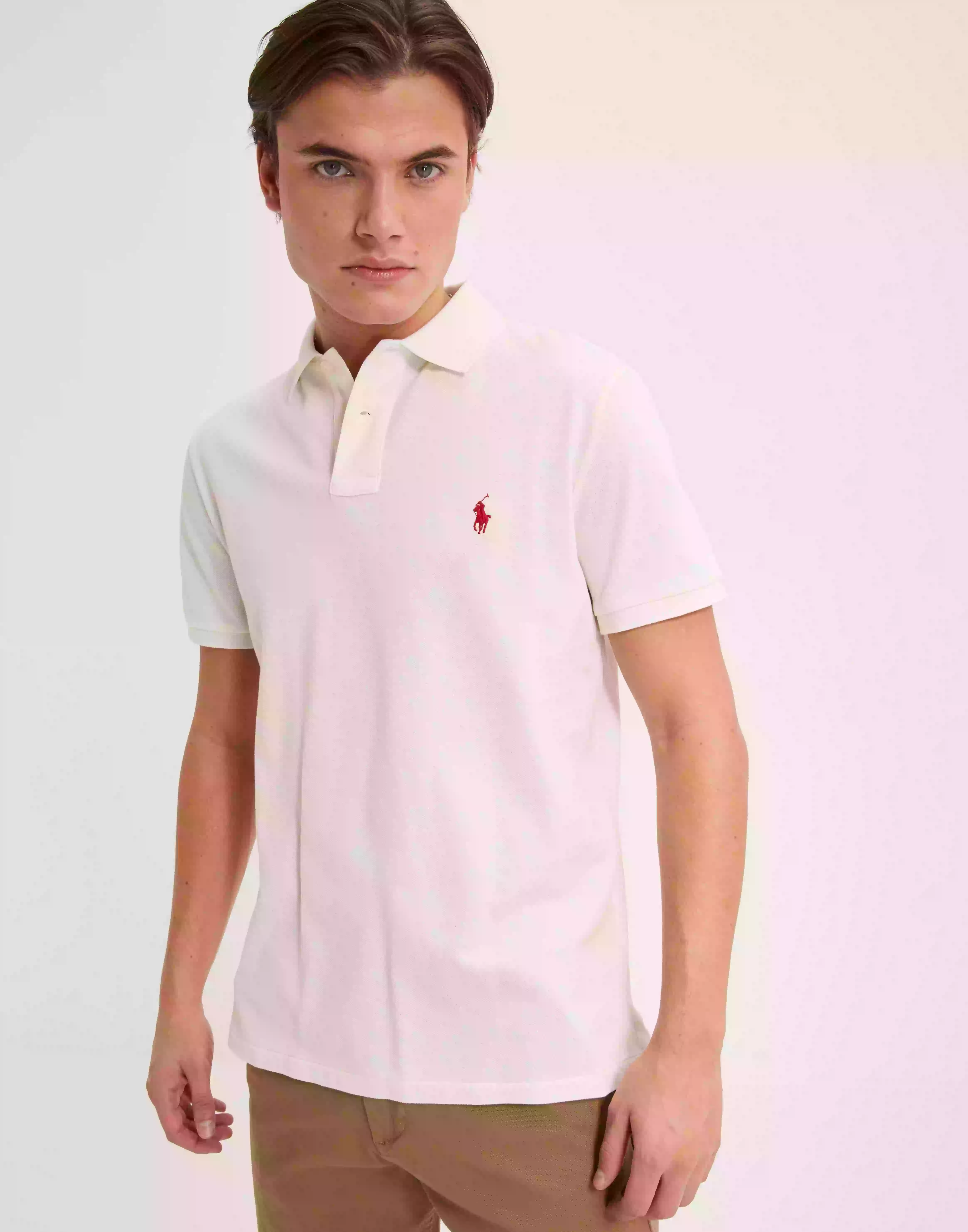 Polo Ralph Lauren Short Sleeve-Polo Shirt Kortärmad piké White