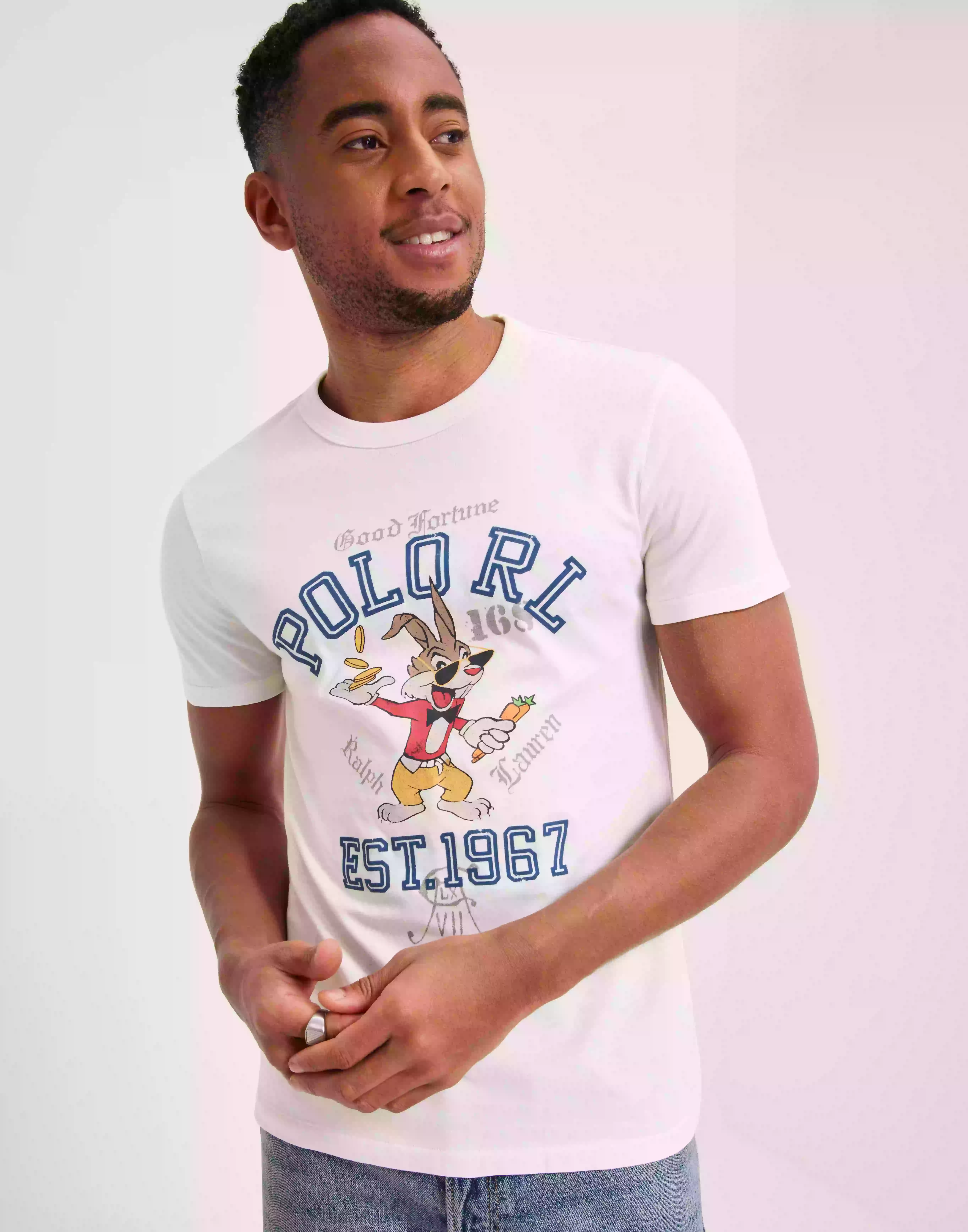 Polo Ralph Lauren Short Sleeve-T-Shirt T-shirts med tryck White