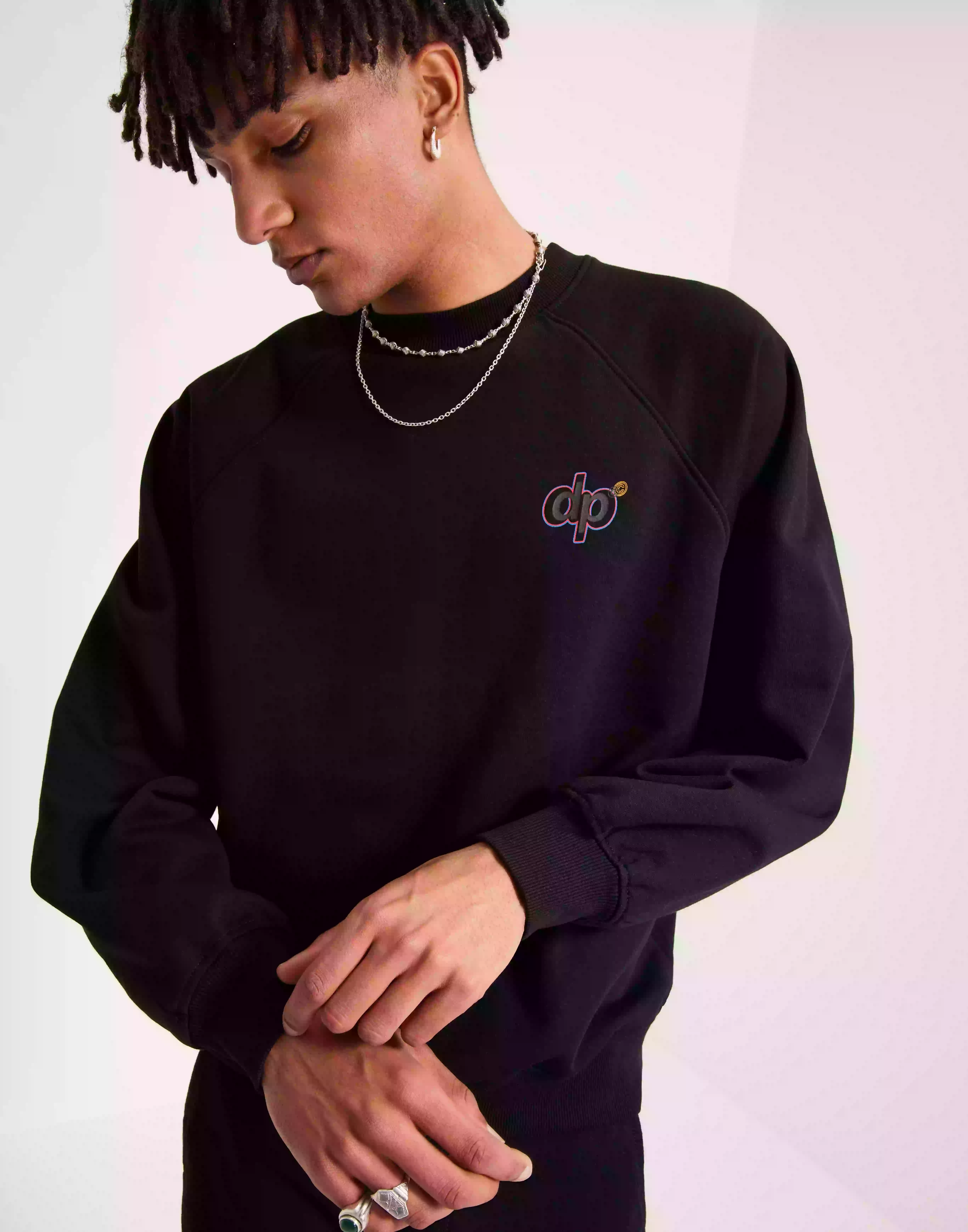 Denim Project Dperic Crew Sweatshirts Black