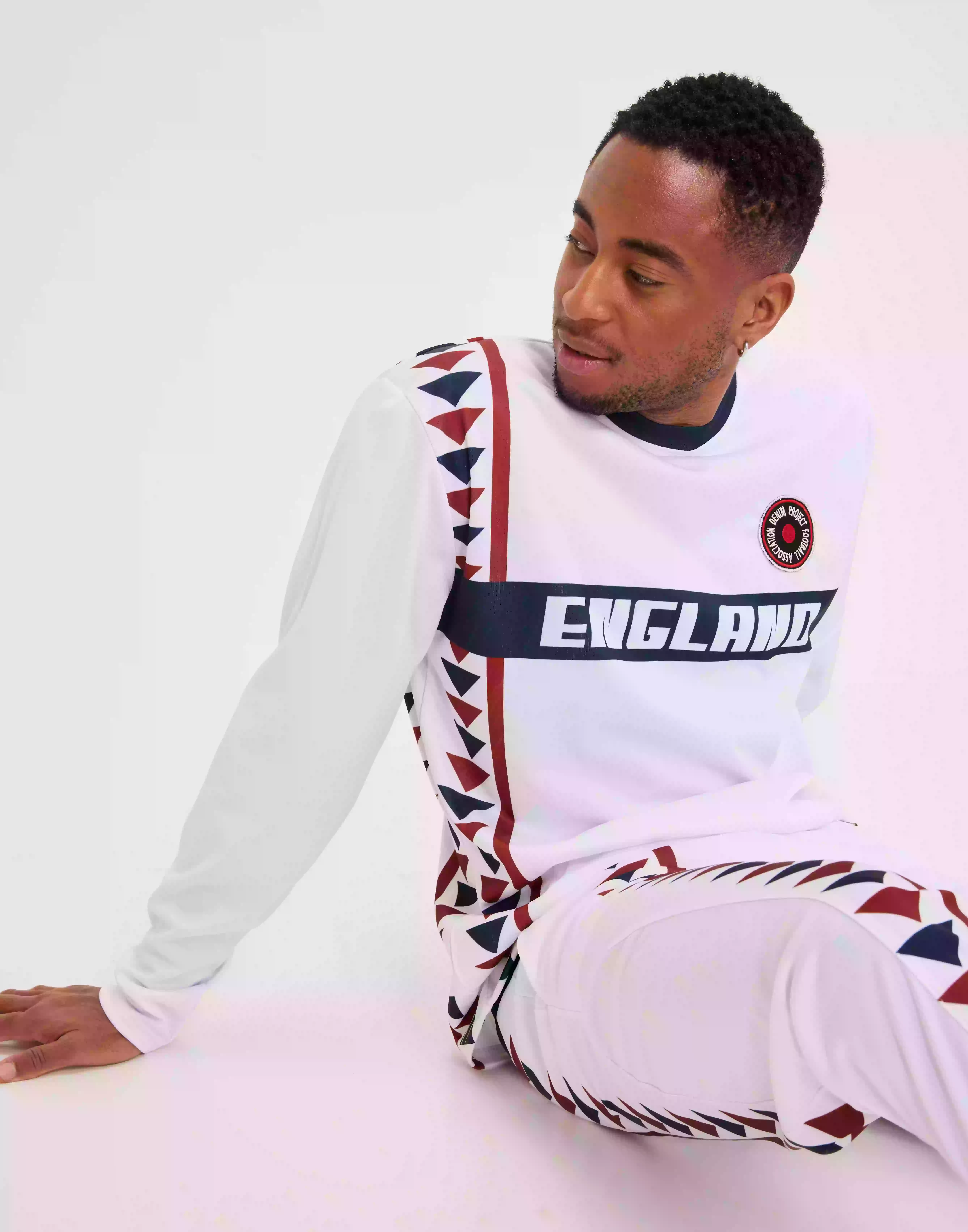 Denim Project DPFootball World Cup 2022 Crewneck Sweatshirts England