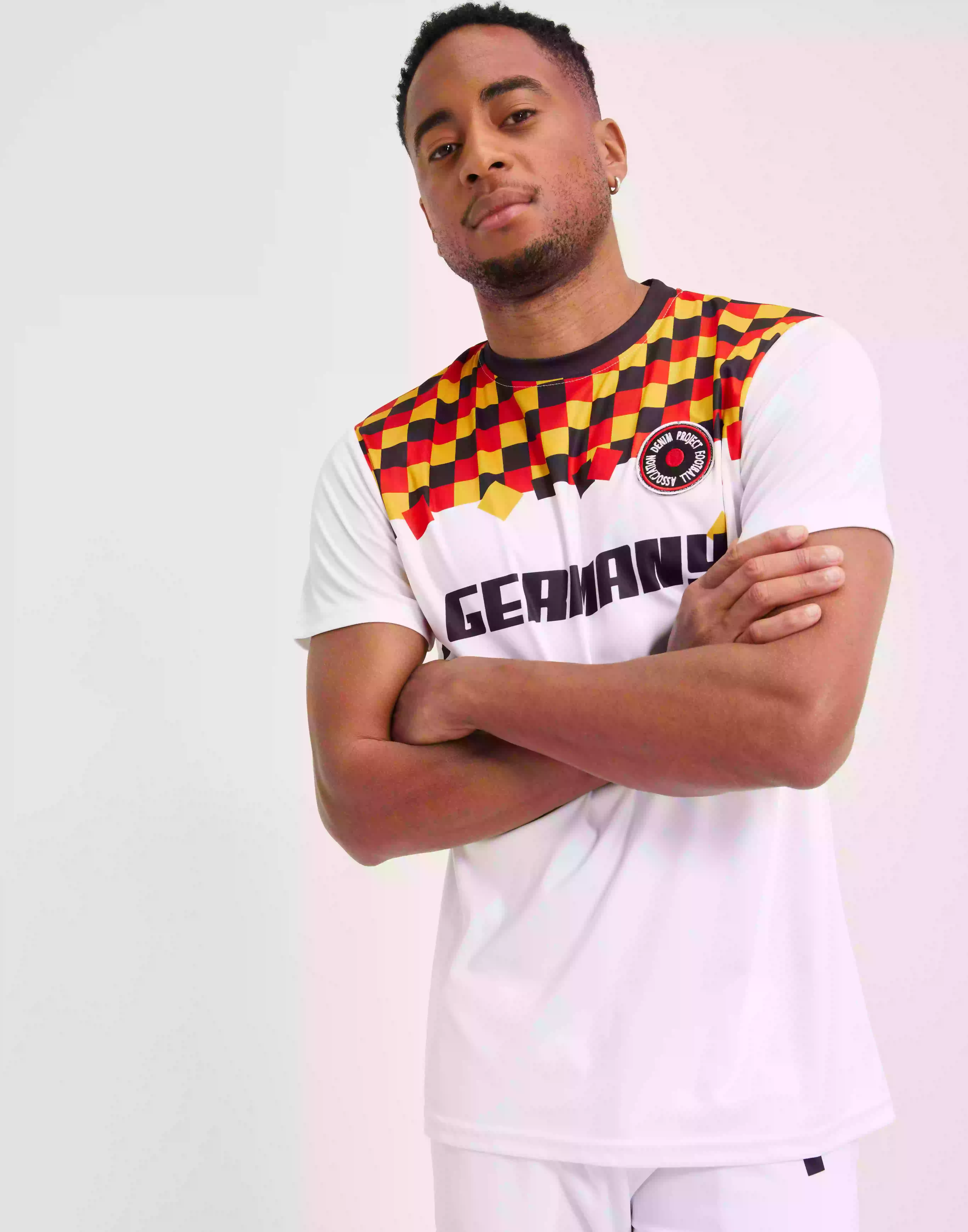 Denim Project DPFootball World Cup 2022 T-Shirt T-shirts med tryck Germany