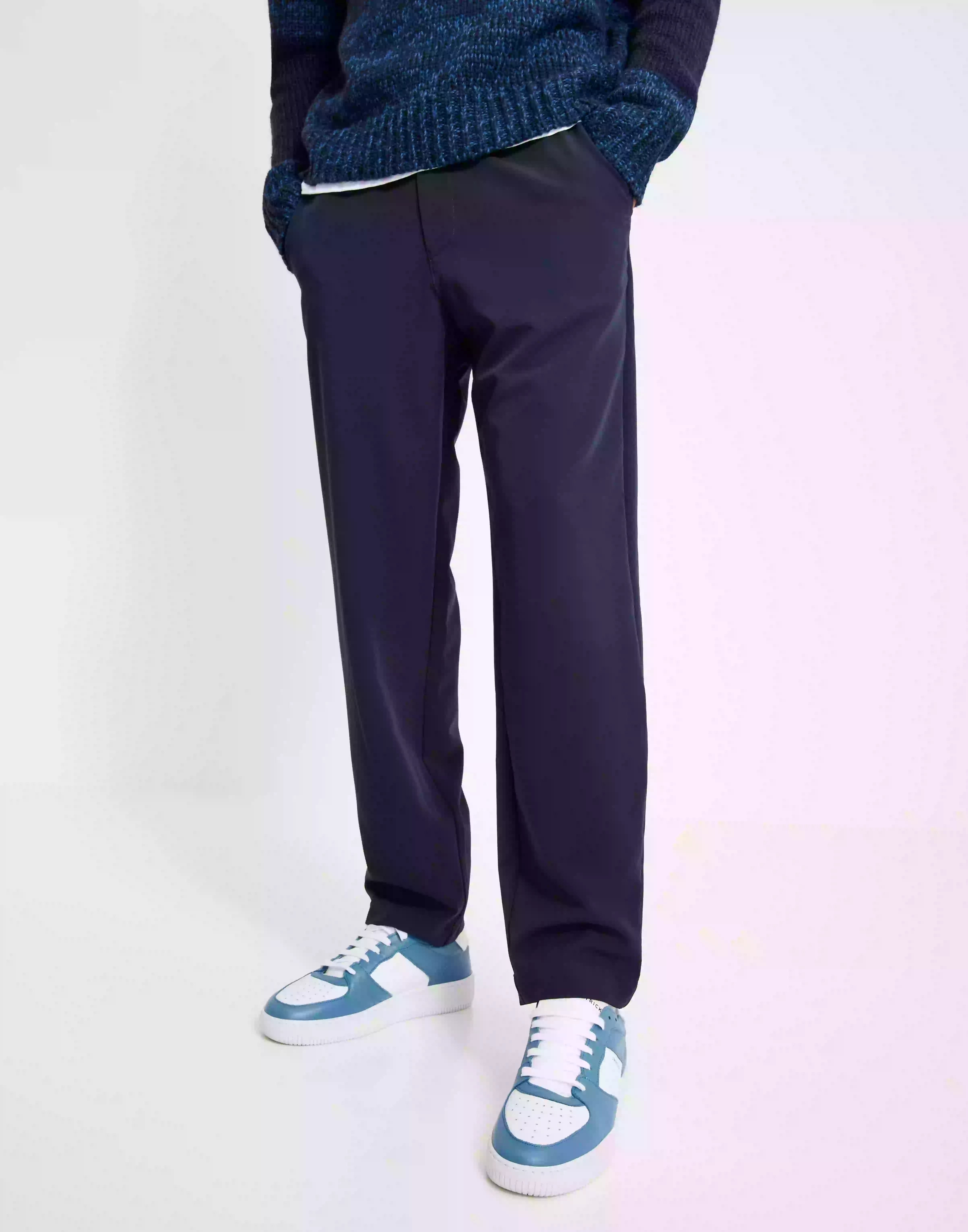 GARMENT PROJECT Dressed Pant Slacks Navy