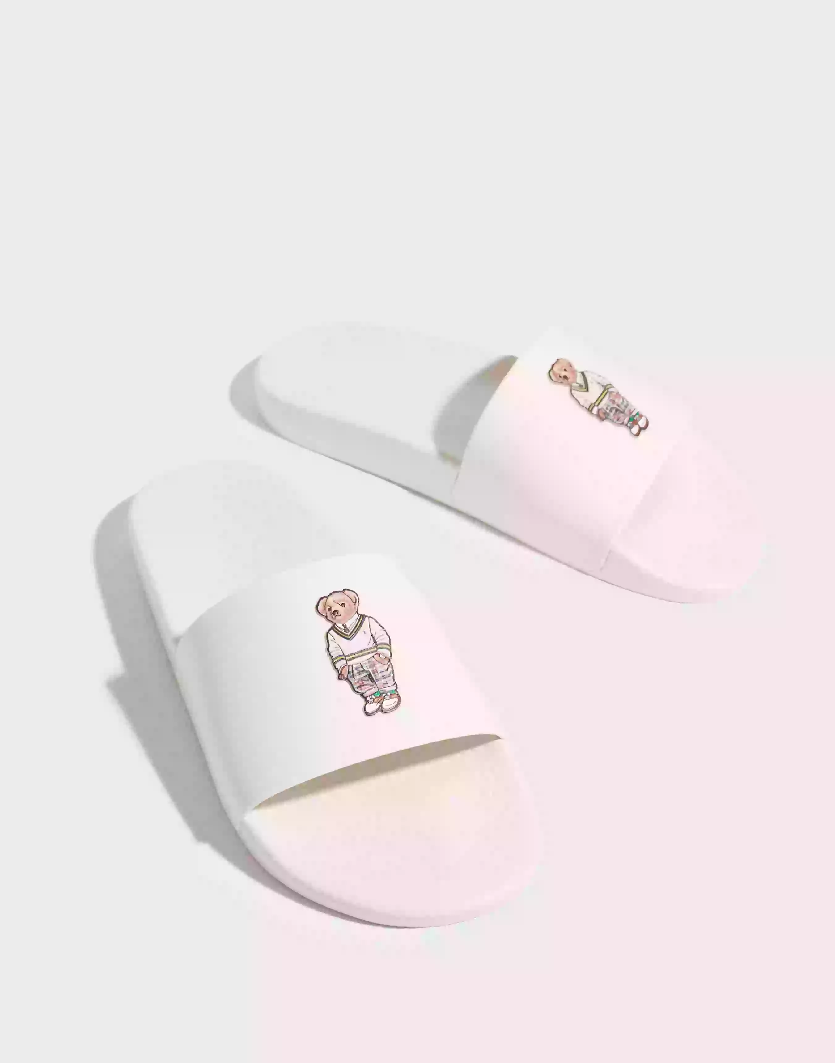 Polo Ralph Lauren Polo Slide Sandaler White