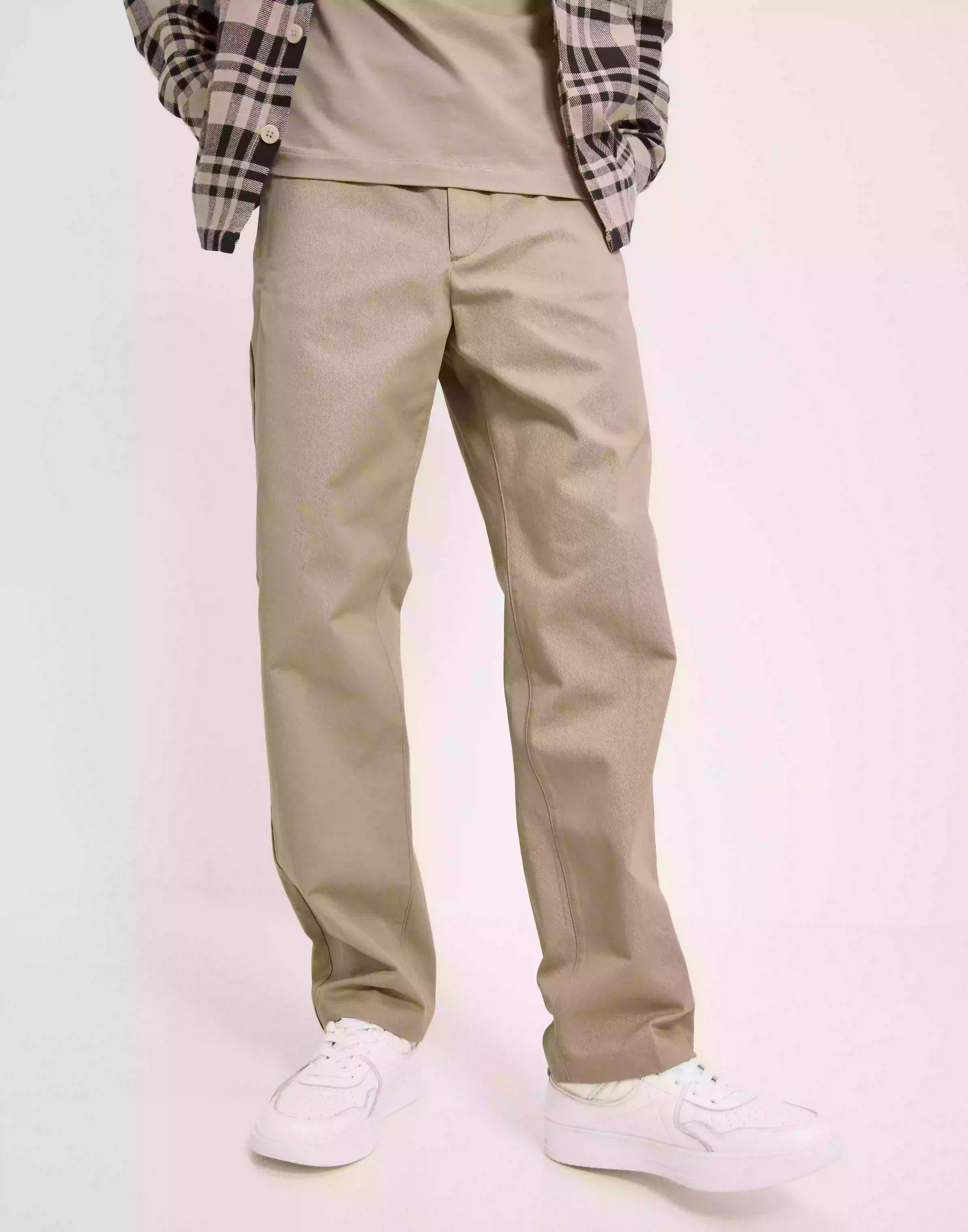 Gant D2. Wide Straight Chinos Chinos Beige
