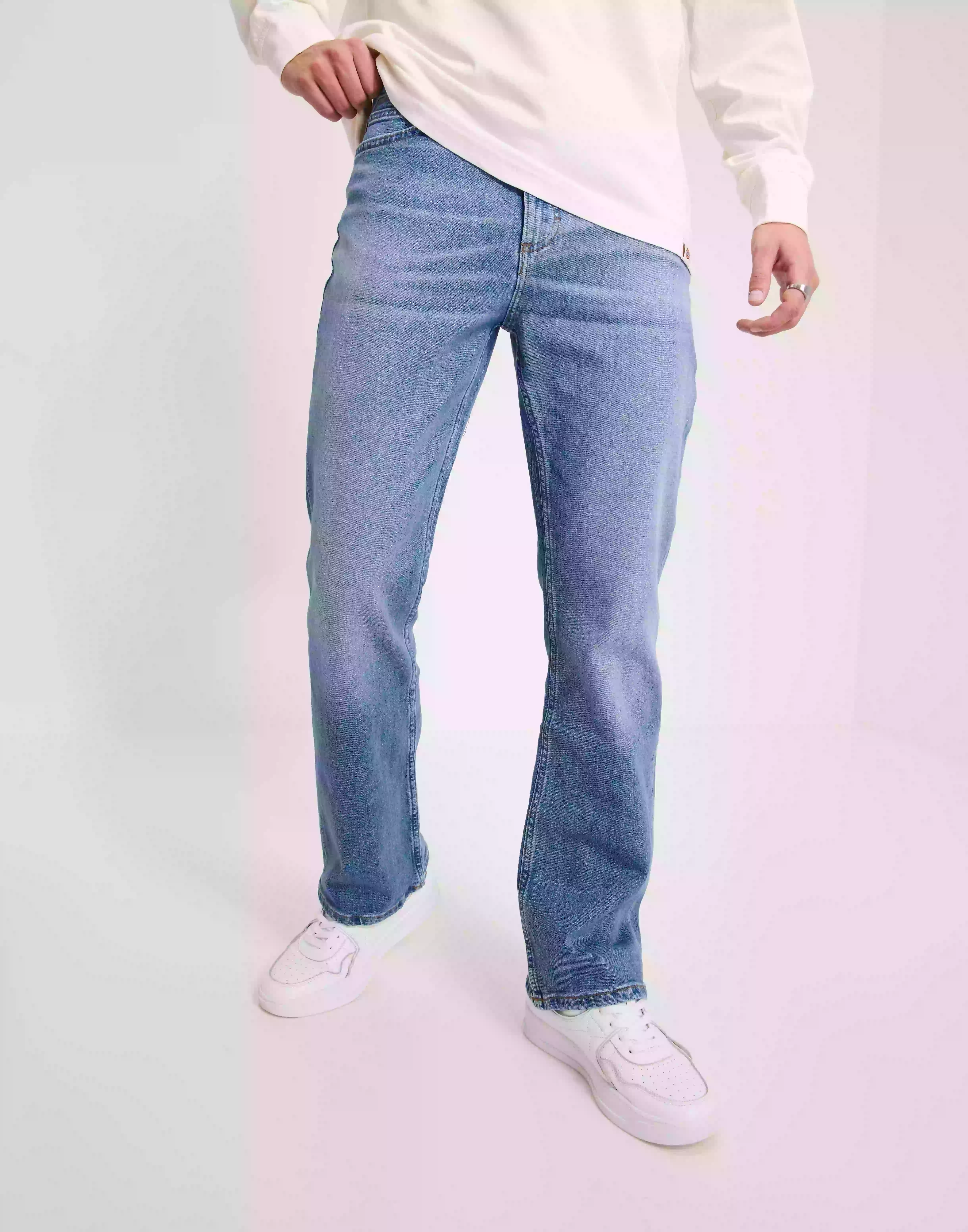 Lee Jeans 70S Bootcut Loose fit jeans Union City Worn In
