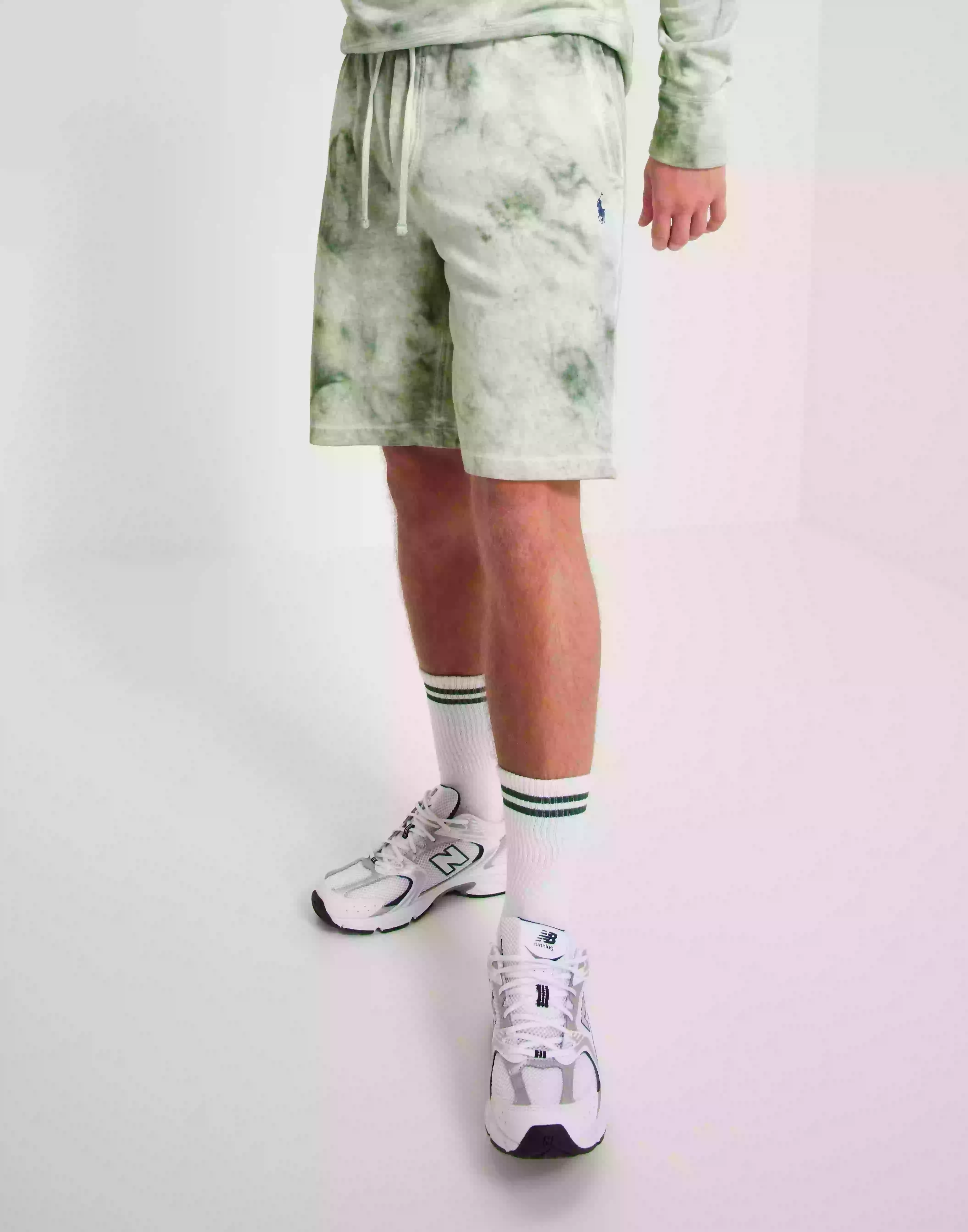 Polo Ralph Lauren SHORTM9-Athletic Mjukisshorts Faded Mint