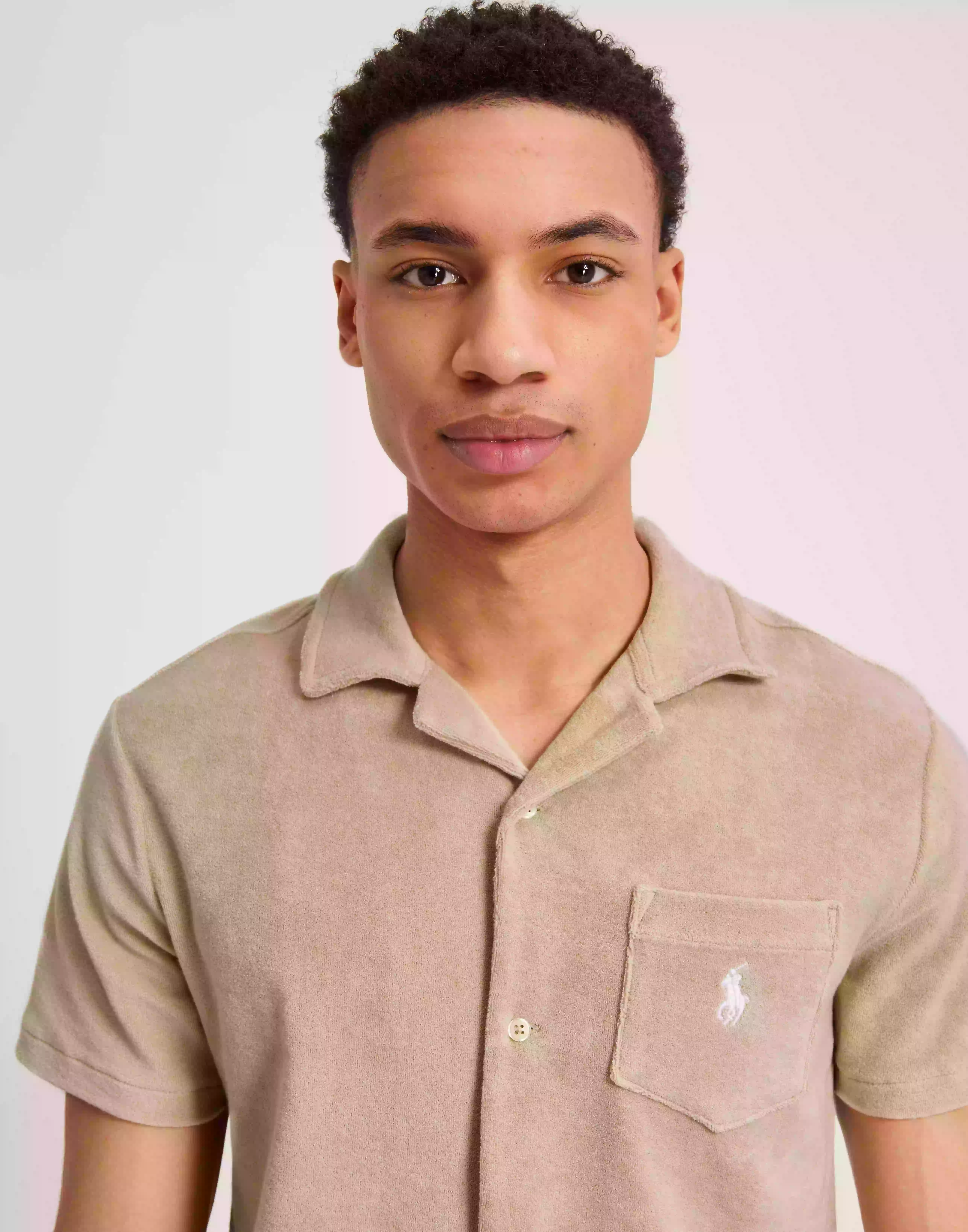 Polo Ralph Lauren Short Sleeve-Sport Shirt Kortermede skjorter Brown