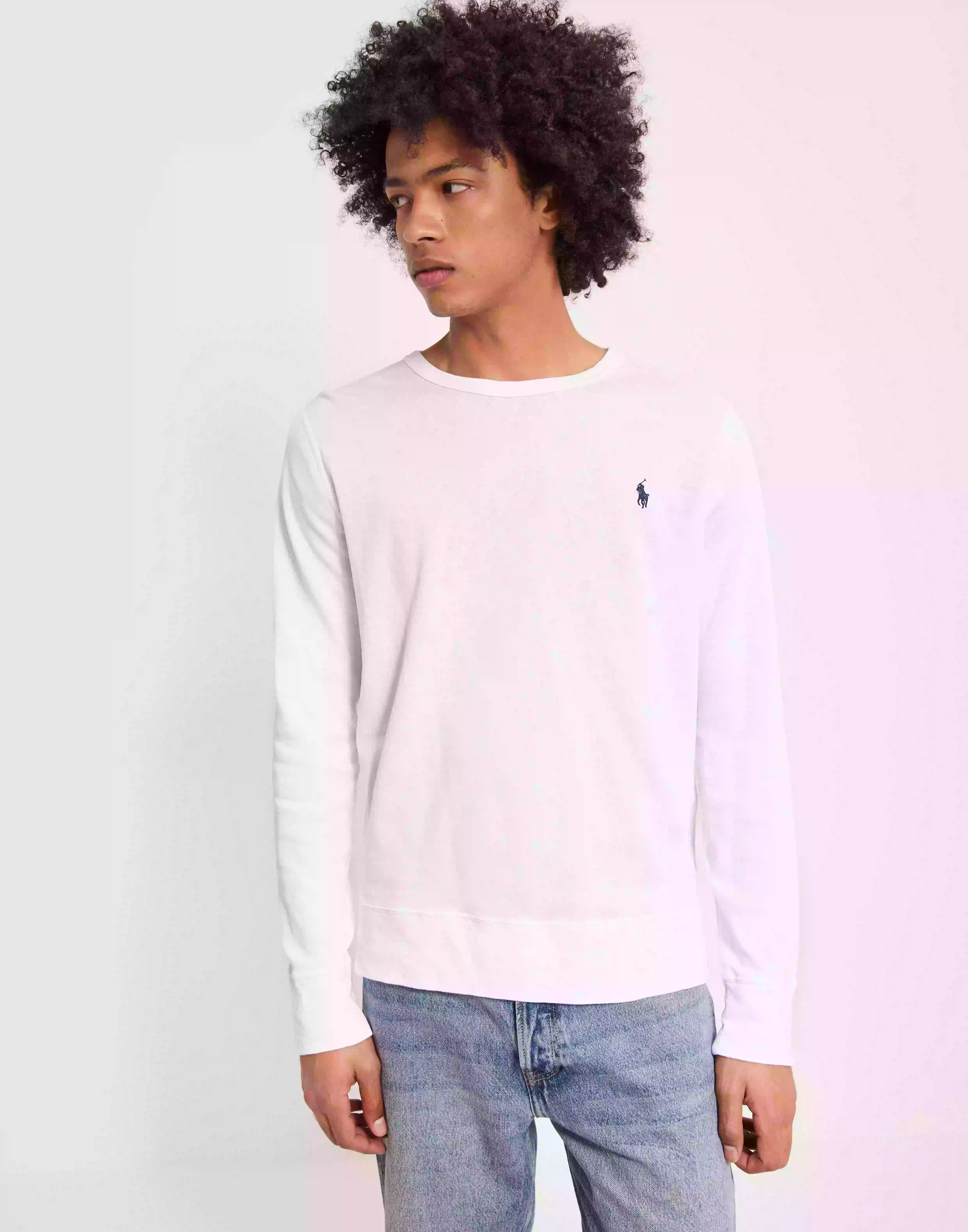 Polo Ralph Lauren Long Sleeve-Sweatshirt Langærmede t-shirts White
