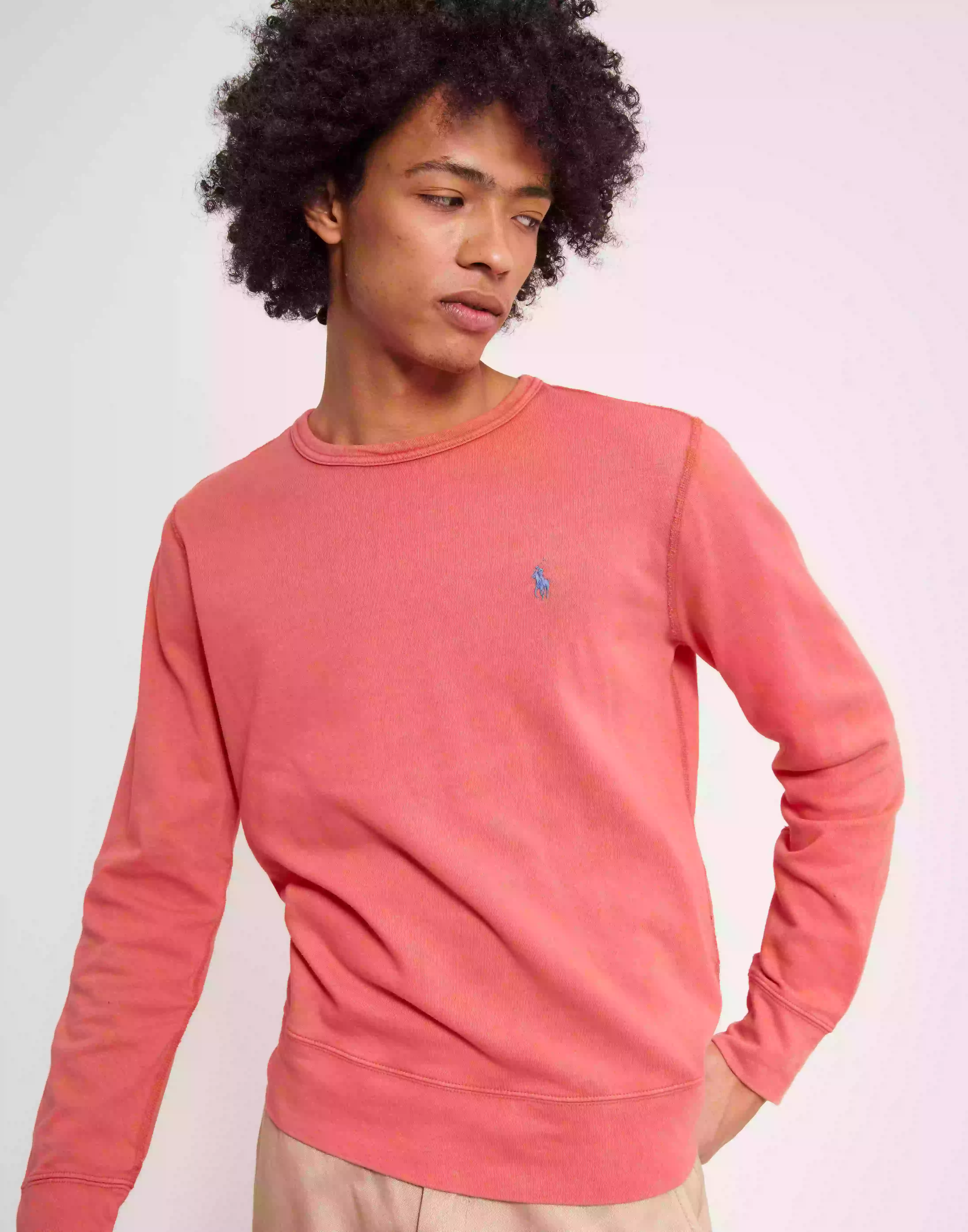 Polo Ralph Lauren Long Sleeve-Sweatshirt Långärmade t-shirts Red Reef