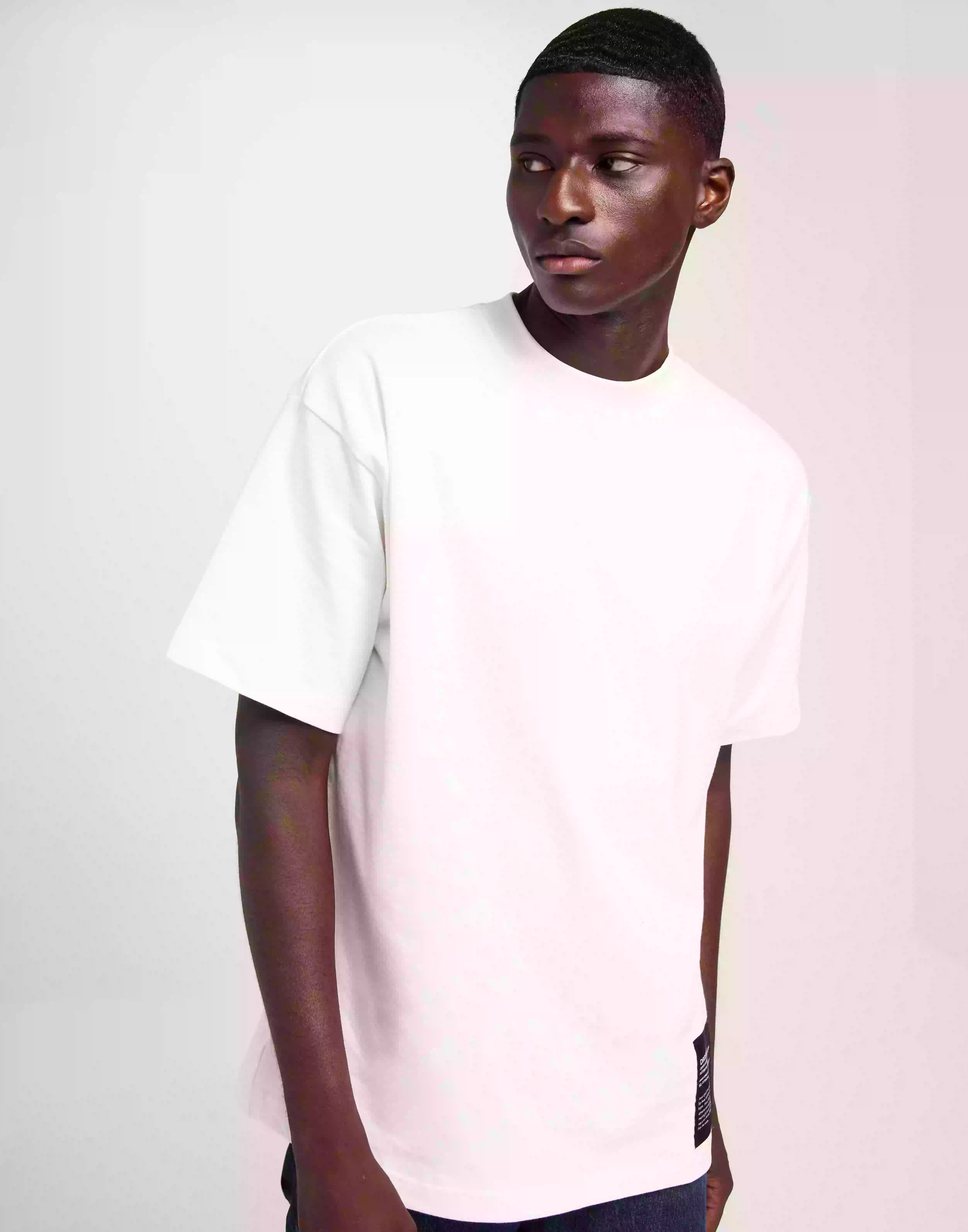 Dr Denim Miller Tee Kortermede t-shirts Off White