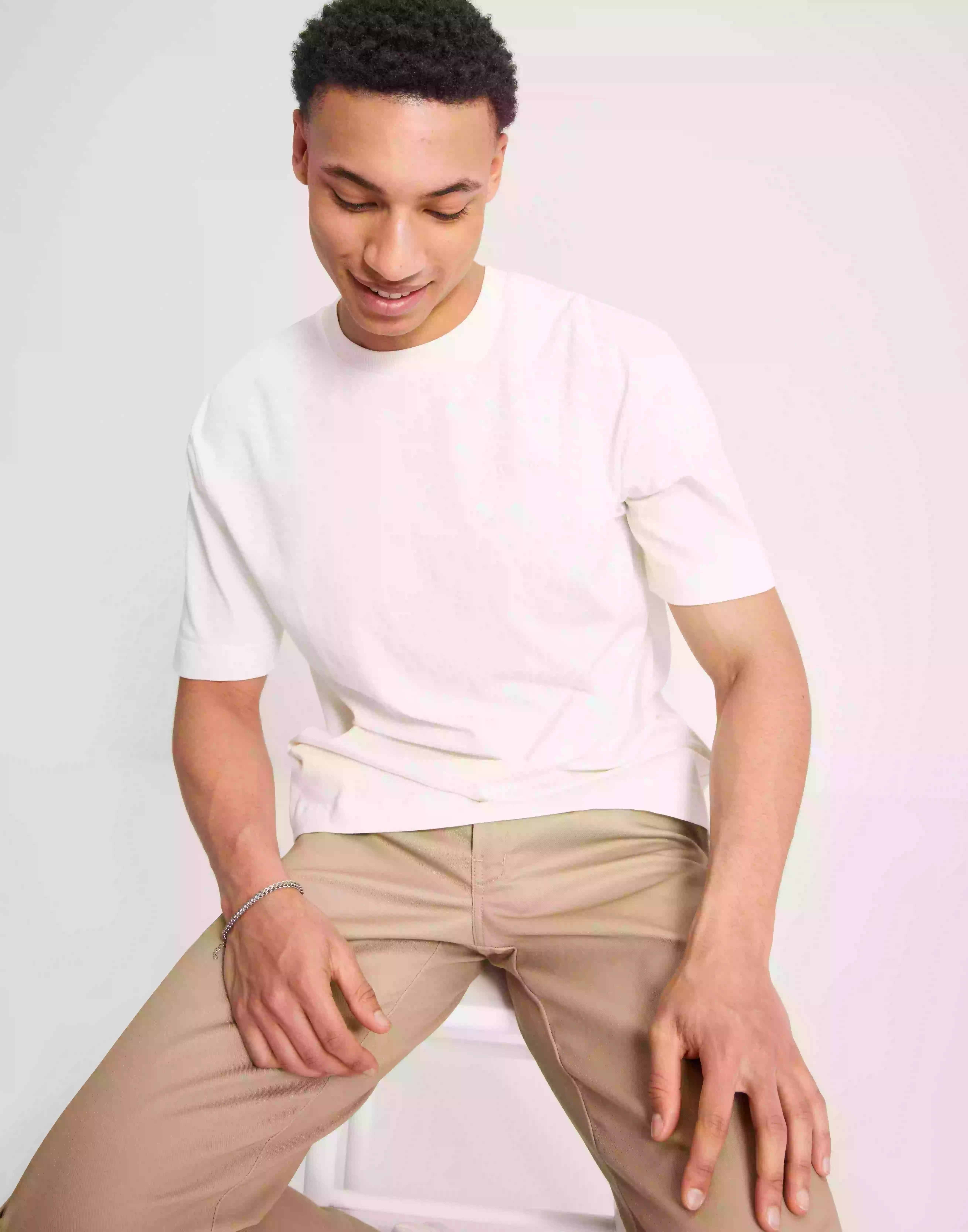 Gant Gant Icon T-Shirt Kortermede t-shirts Cream
