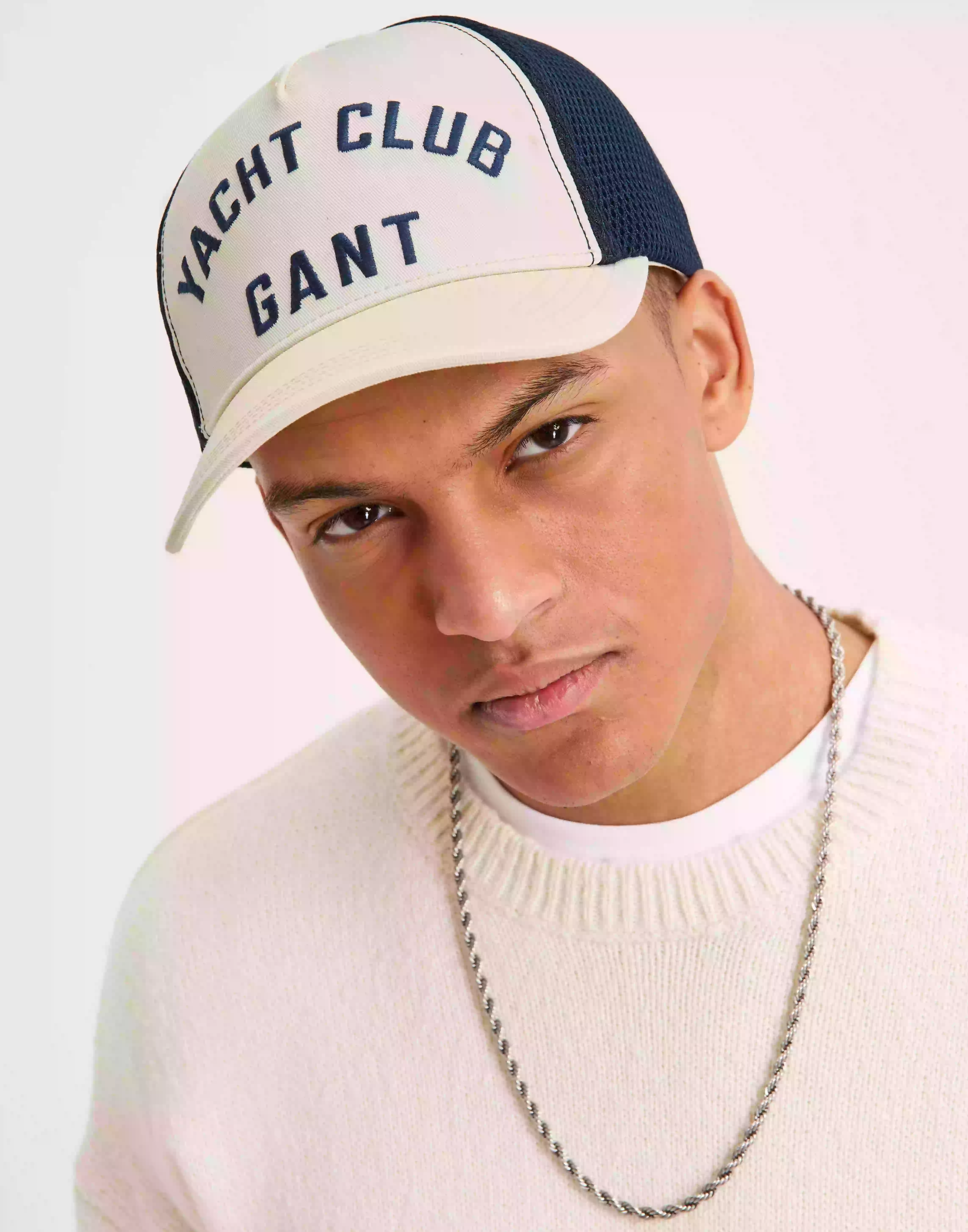 Gant Contrast Mesh Trucker Cap Kepsar Cream