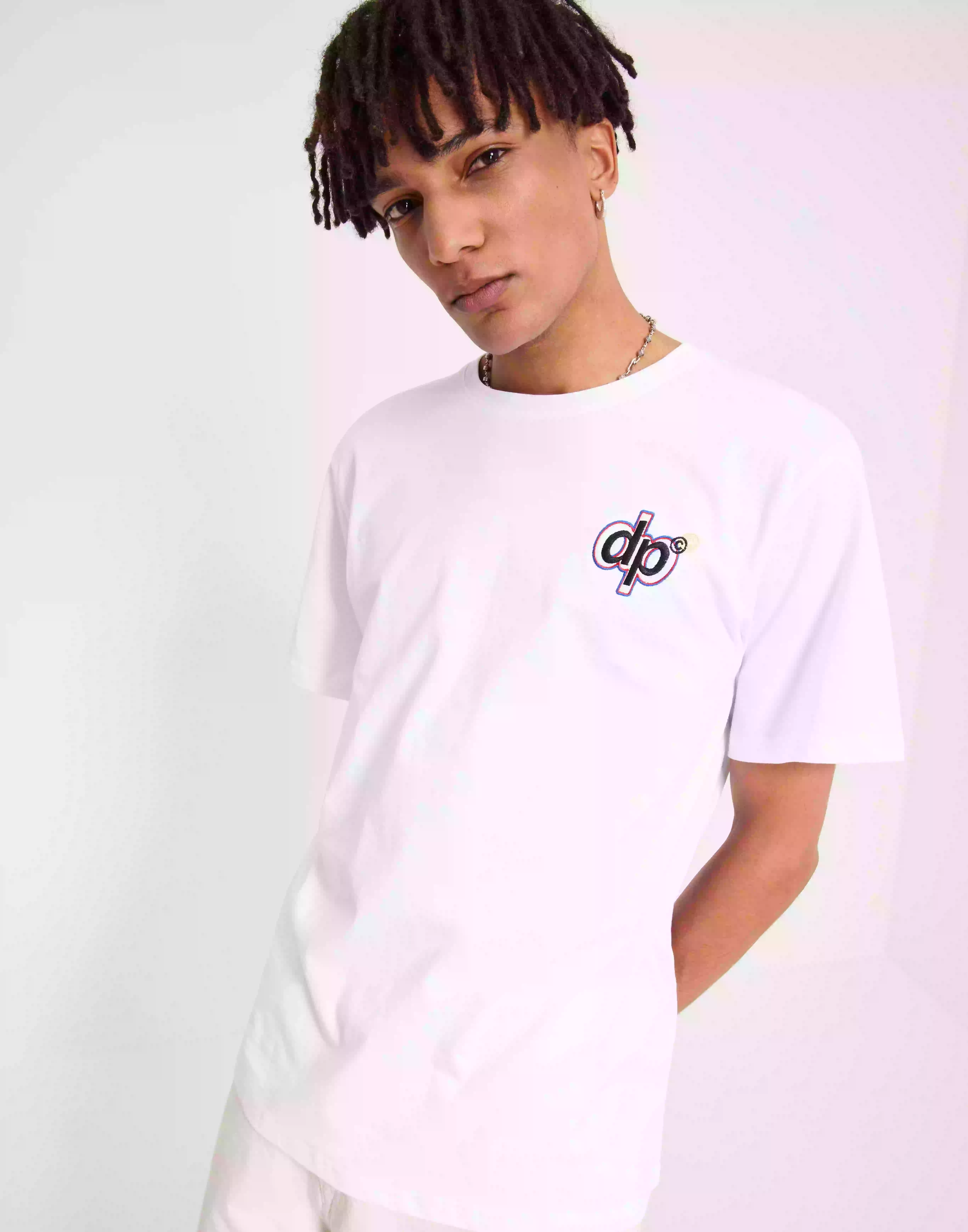 Denim Project DPGolf Club T-Shirt T-shirts med tryck White
