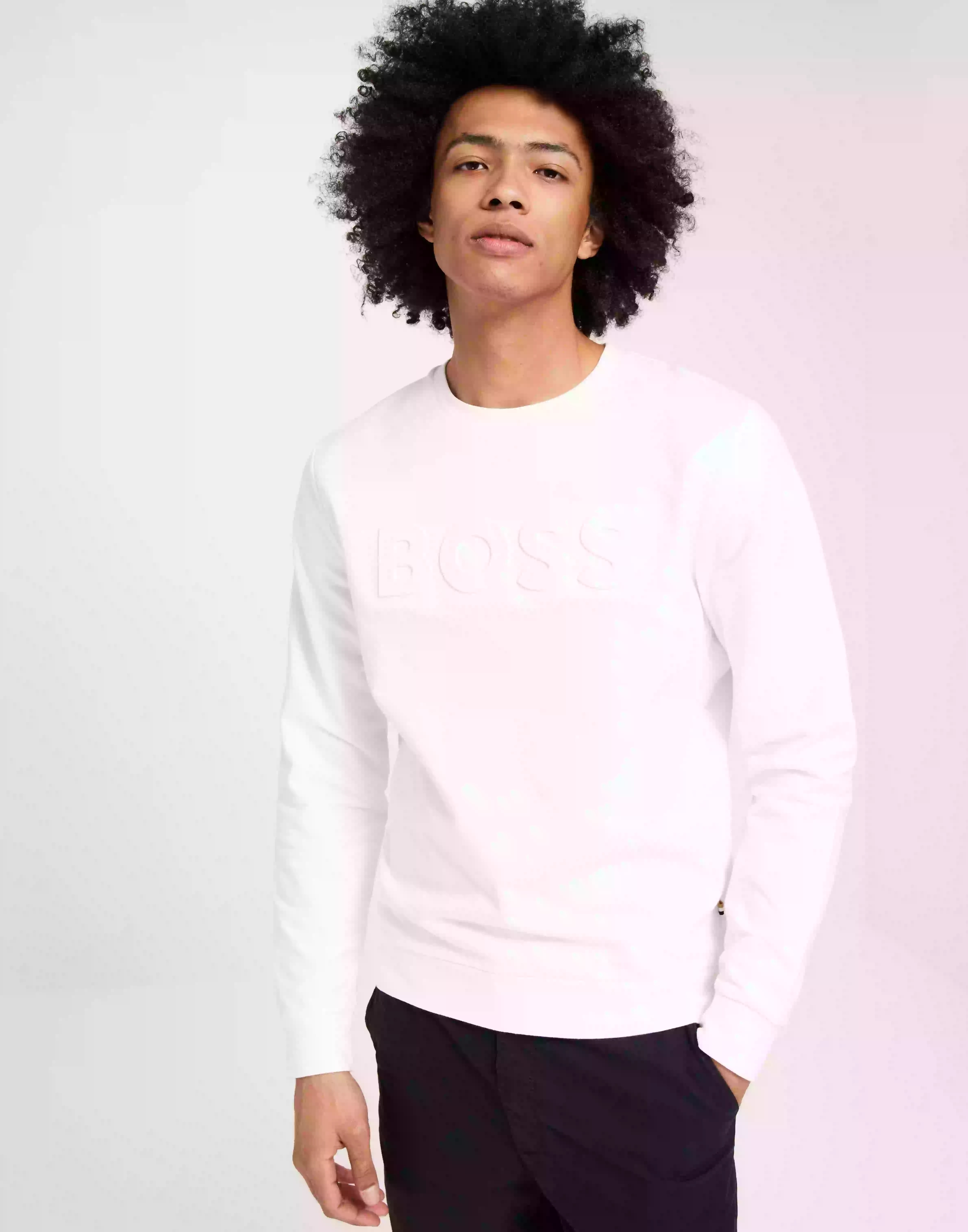 BOSS Heritage Sweatshirt 10241854 03 Sweatshirts White