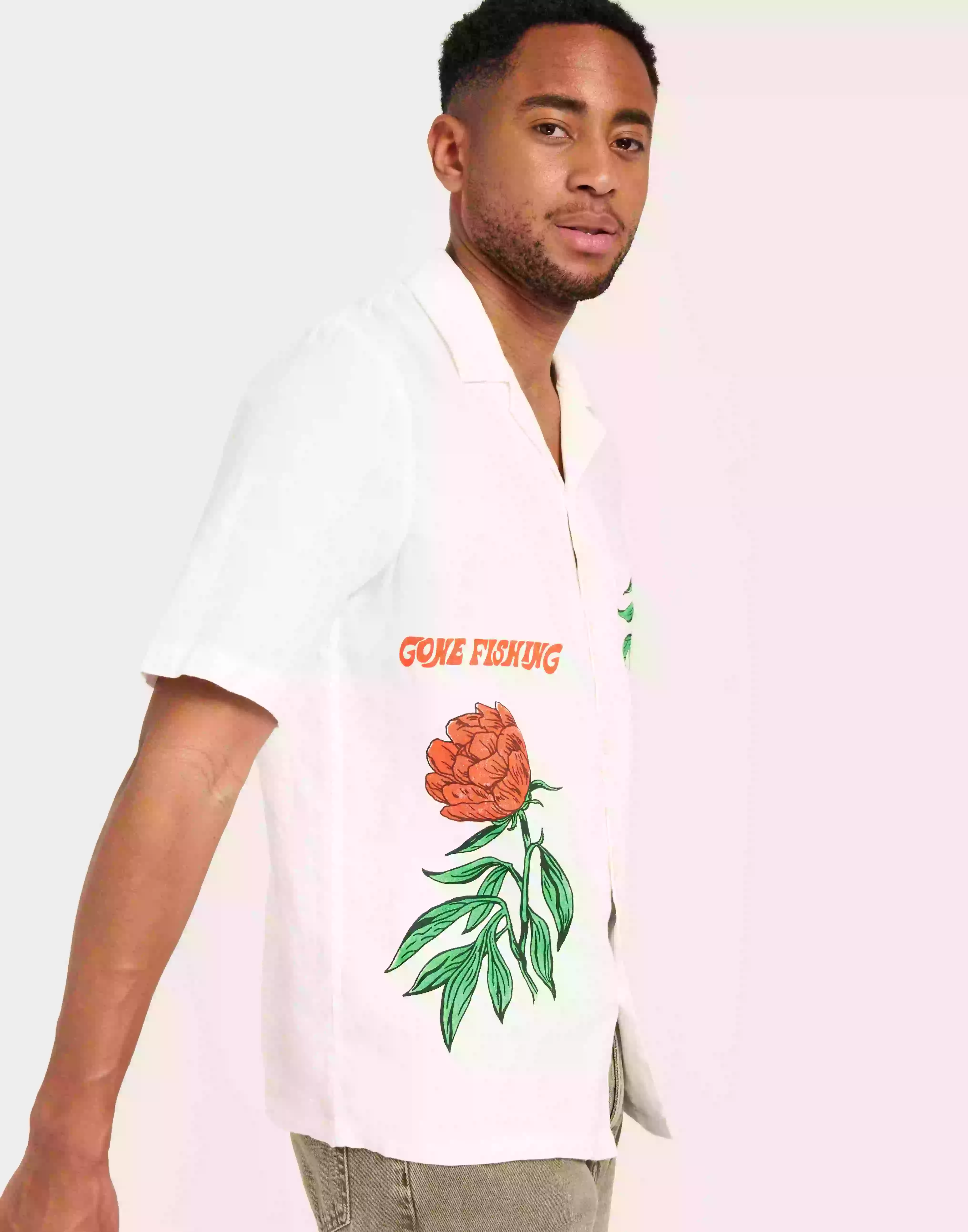 Samsøe Samsøe Emerson shirt 14329 Linneskjortor Red Rose