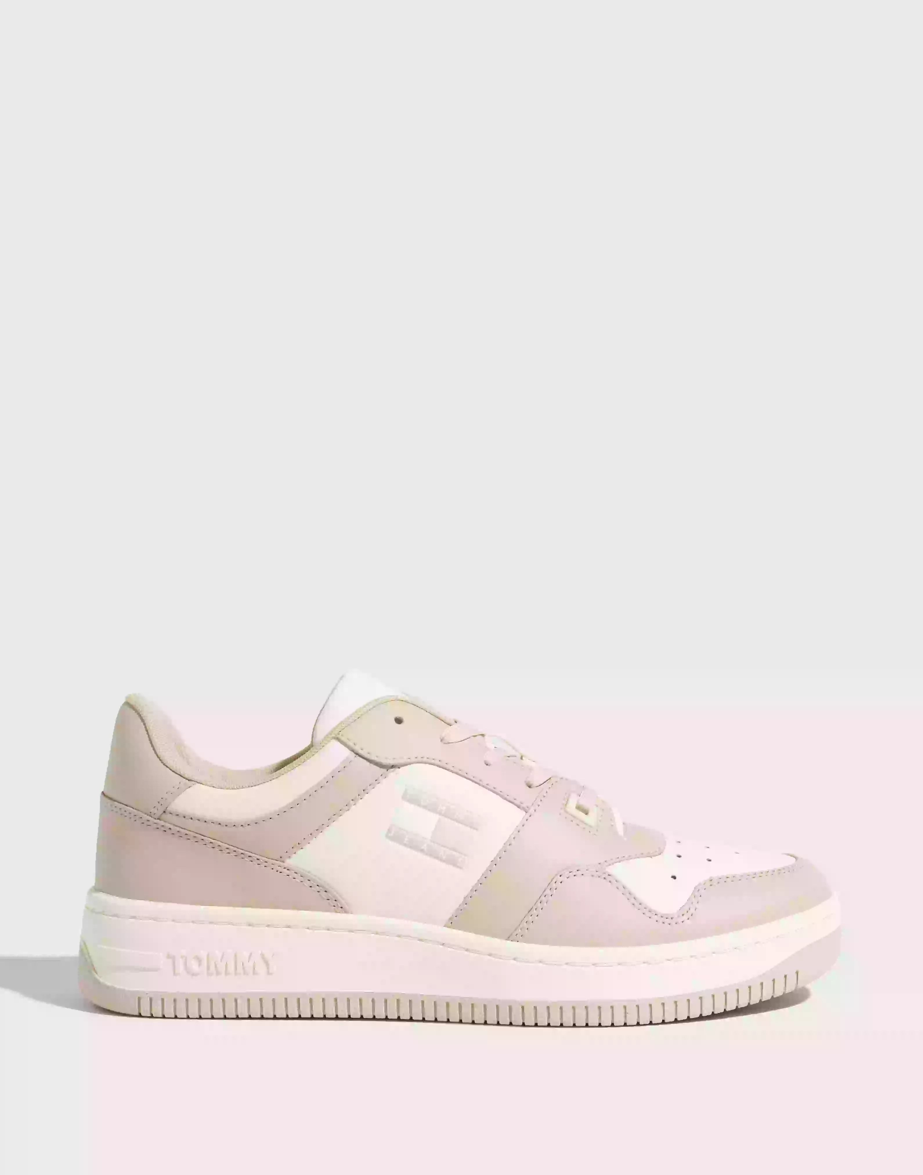 Tommy Jeans Tommy Jeans Basket Leather Låga sneakers Classic Beige