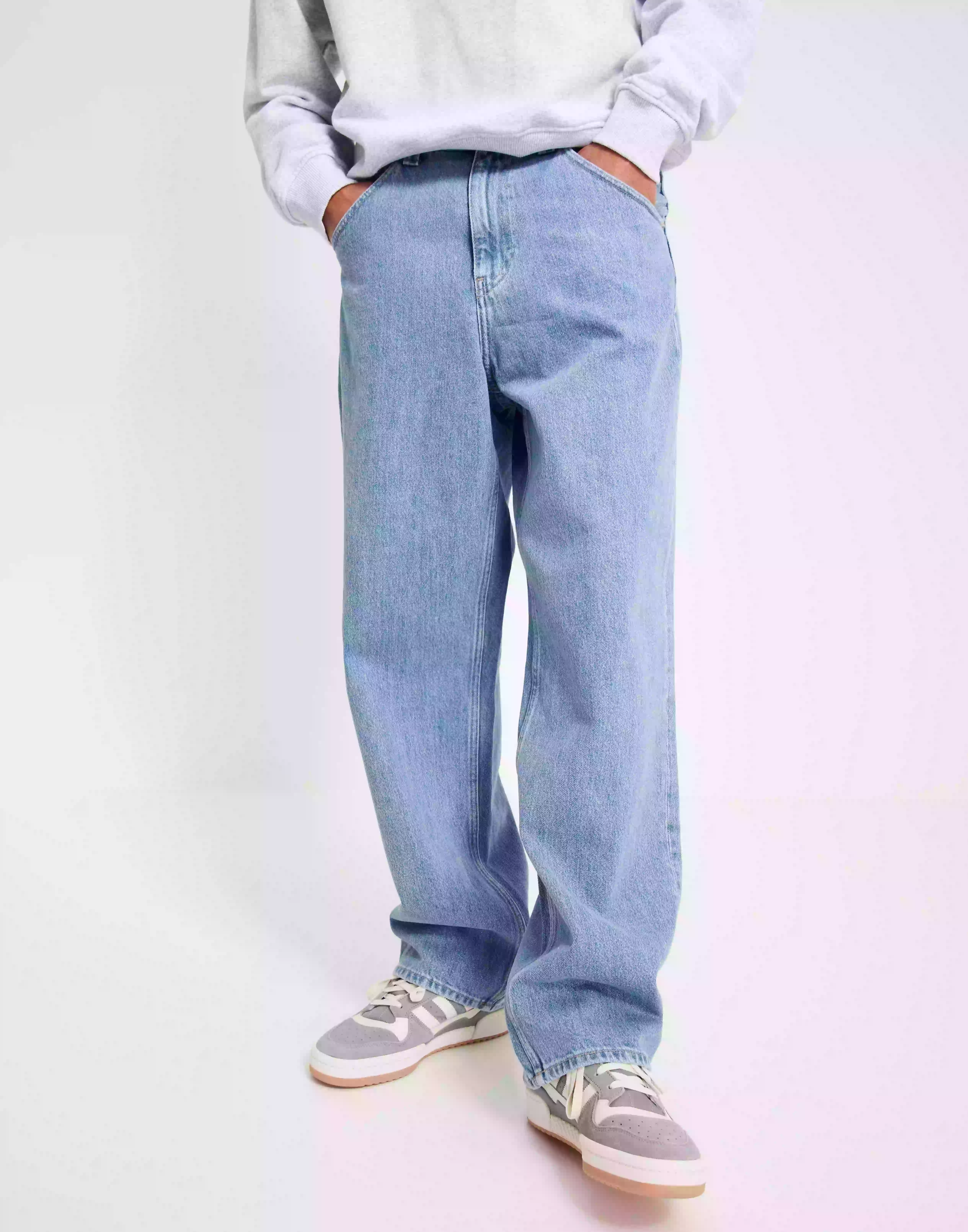 Tommy Jeans Aiden Baggy Jean BG4014 Loose fit jeans Denim Light