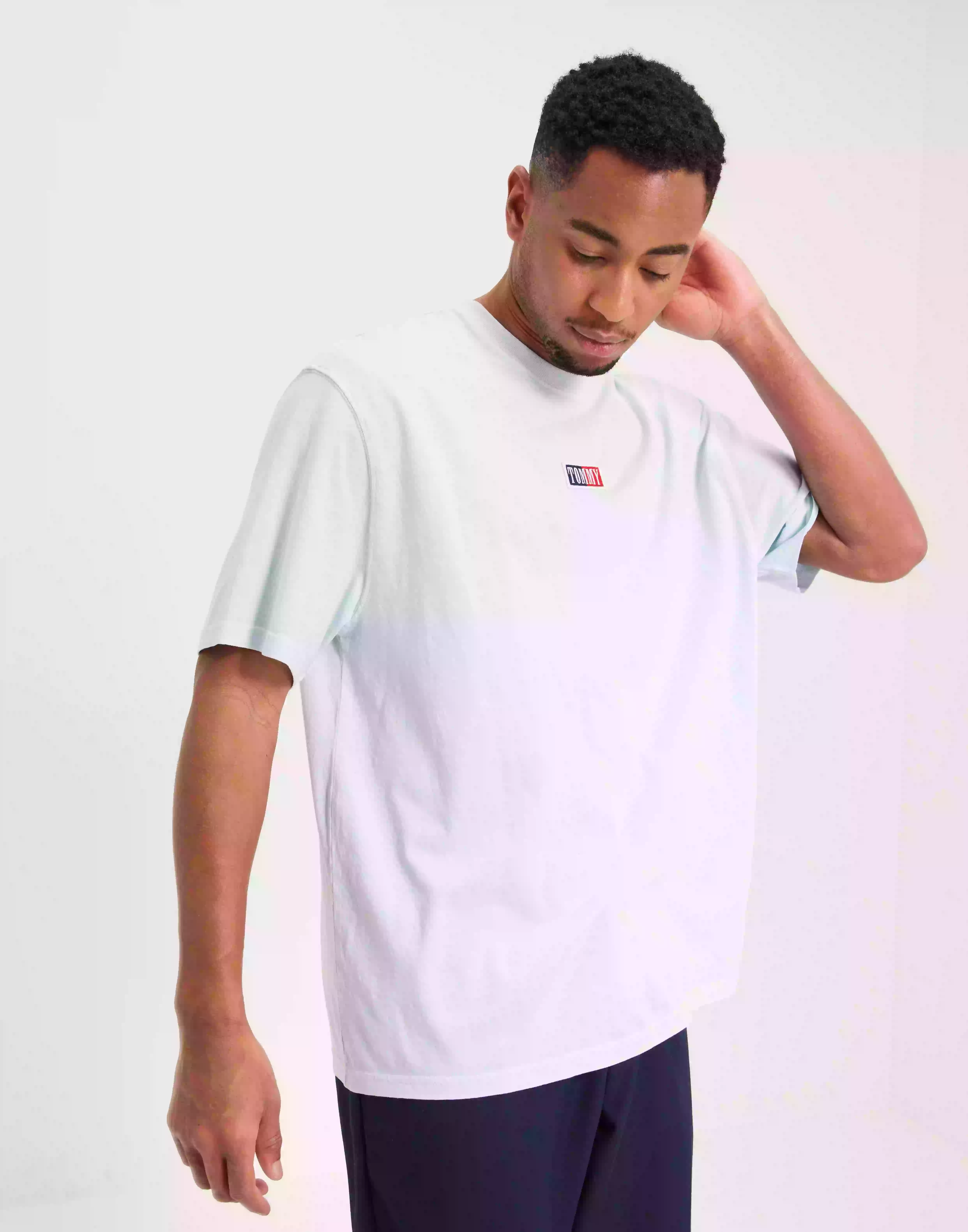 Tommy Jeans Tjm Skate Tee Kortärmade t-shirts Shimmering Blue