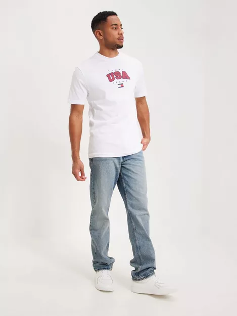 Buy Tommy Jeans TJM CLSC MODERN SPORT USA TEE - White | NLYMAN