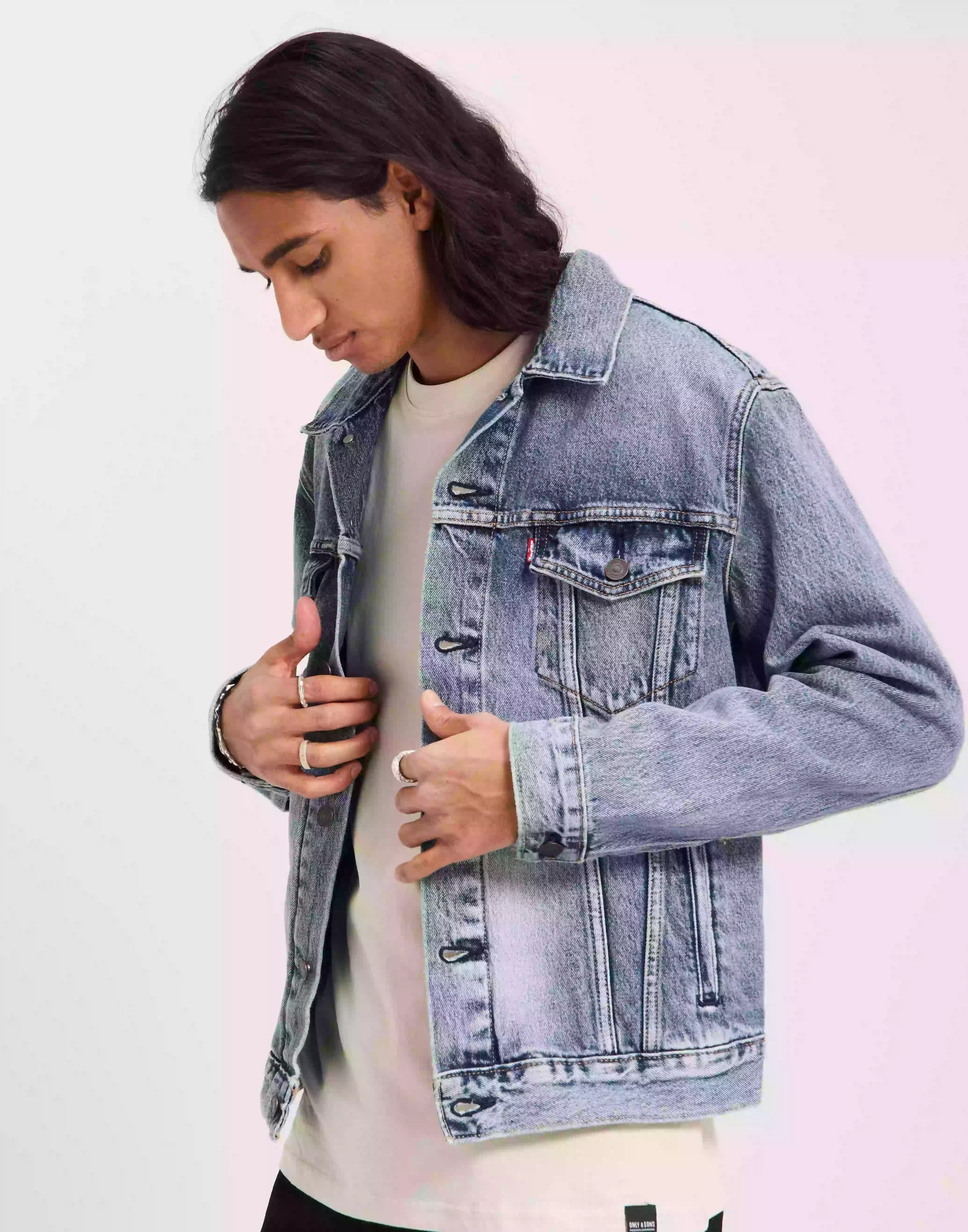 Levi's The Trucker Jacket Skyline Tru Jeansjackor Indigo