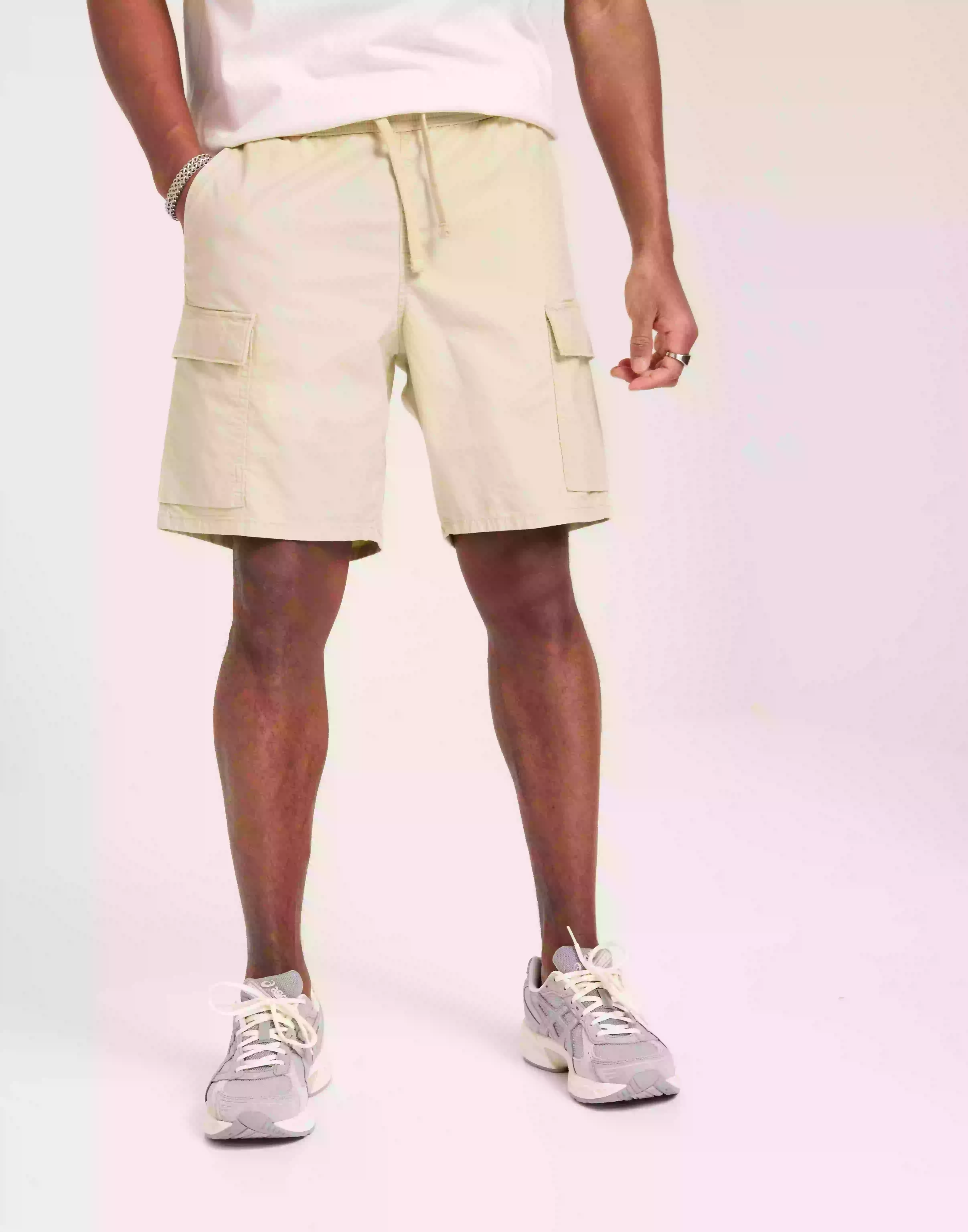 Levi's Surplus Cargo Short Bleached S Cargoshorts Neutral