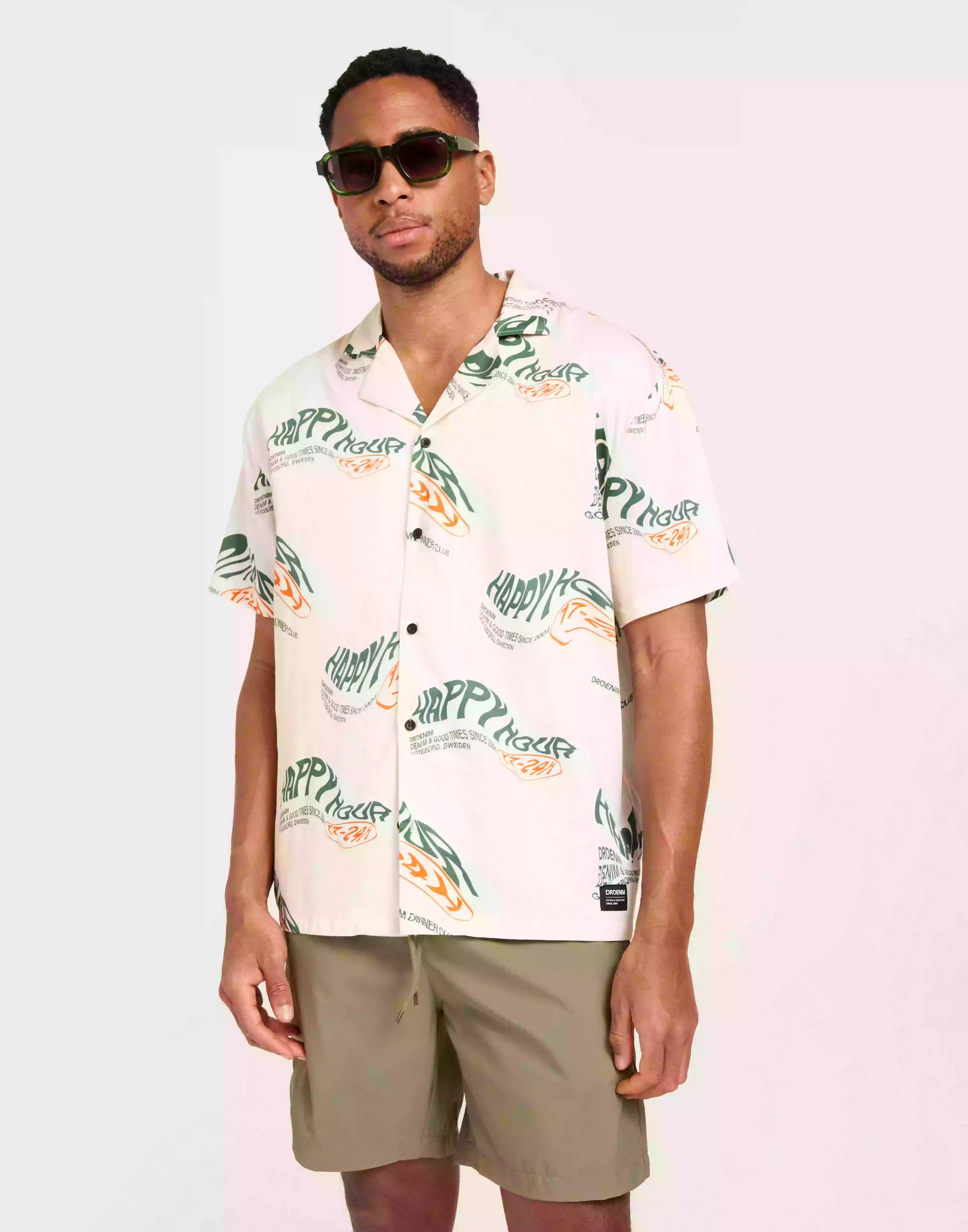 Mads Nørgaard Sea Sandro Shorts Badbyxor Dusky Green