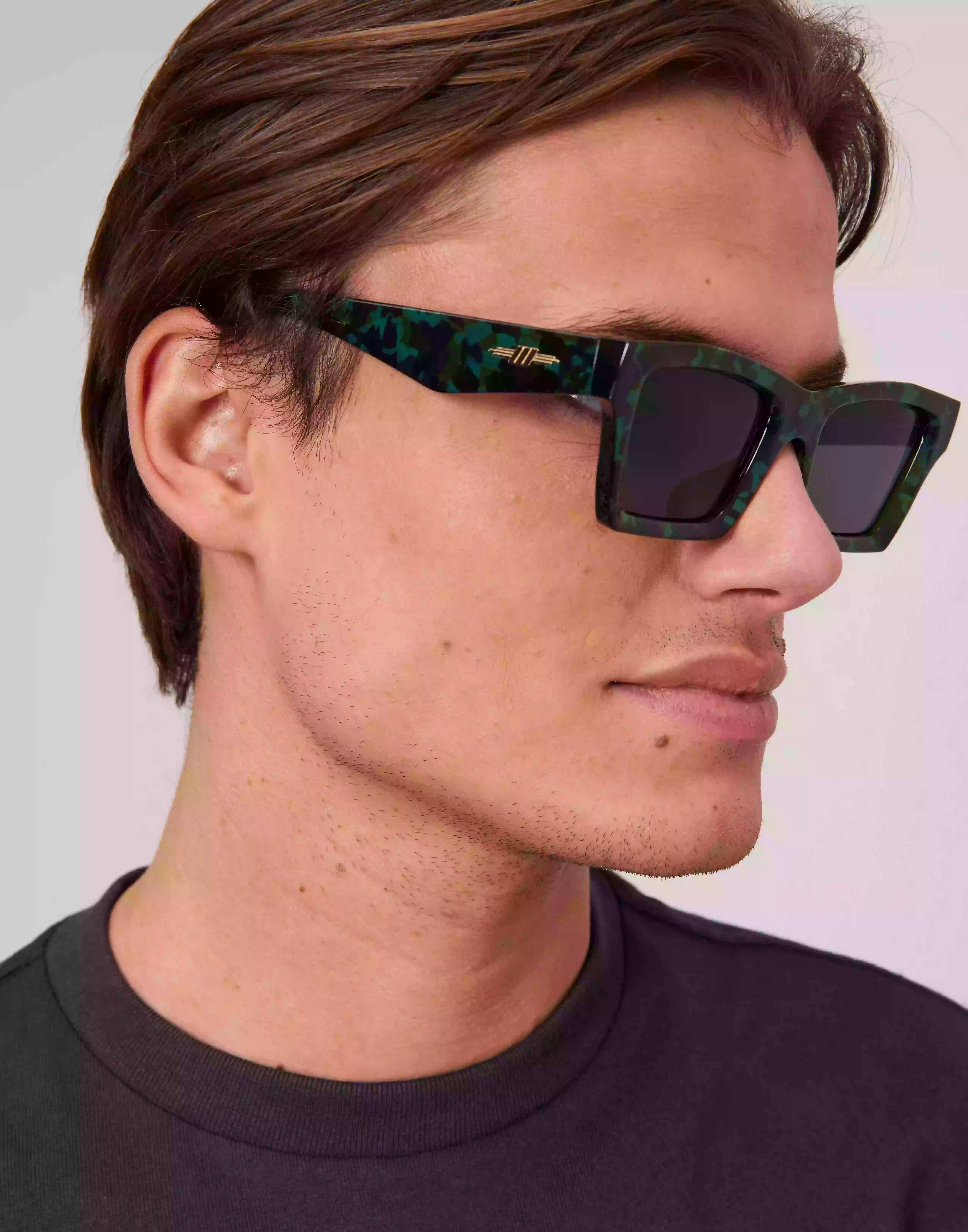 Le Specs Something Solbriller Camouflage