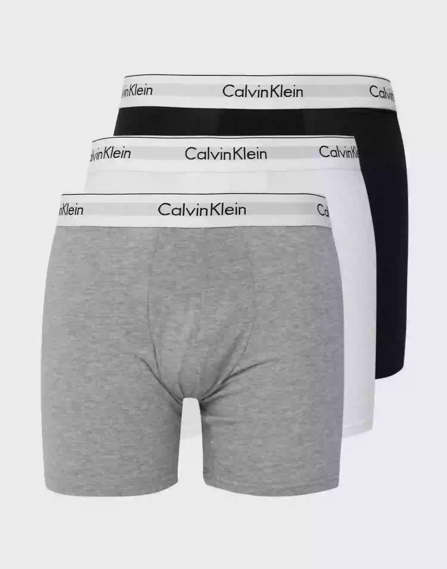 Calvin Klein Underwear Boxer Brief 3PK Underbukser Black/White/Grey