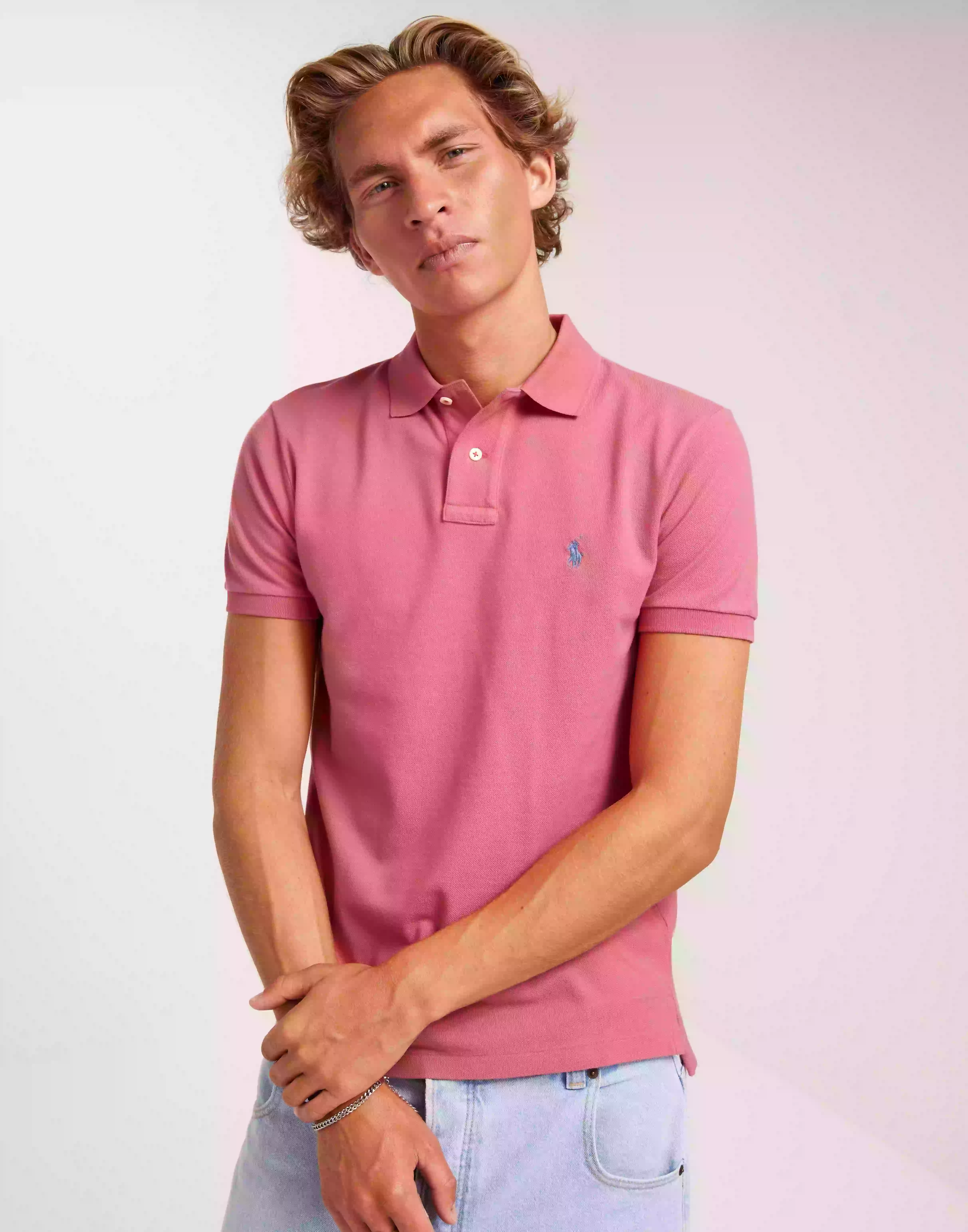Polo Ralph Lauren Short Sleeve-Knit Kortärmad piké Red