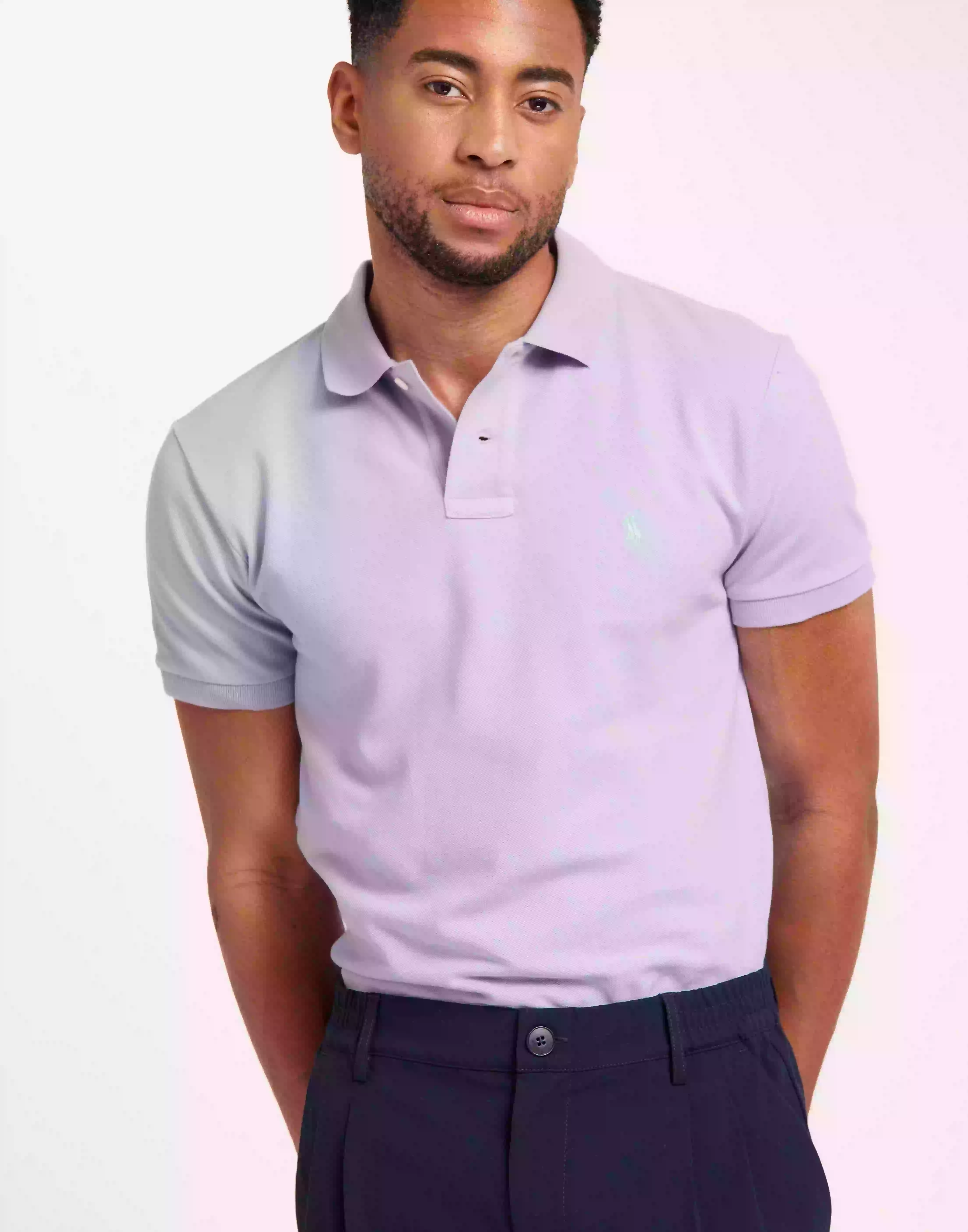 Polo Ralph Lauren Short Sleeve-Knit Kortärmad piké Purple