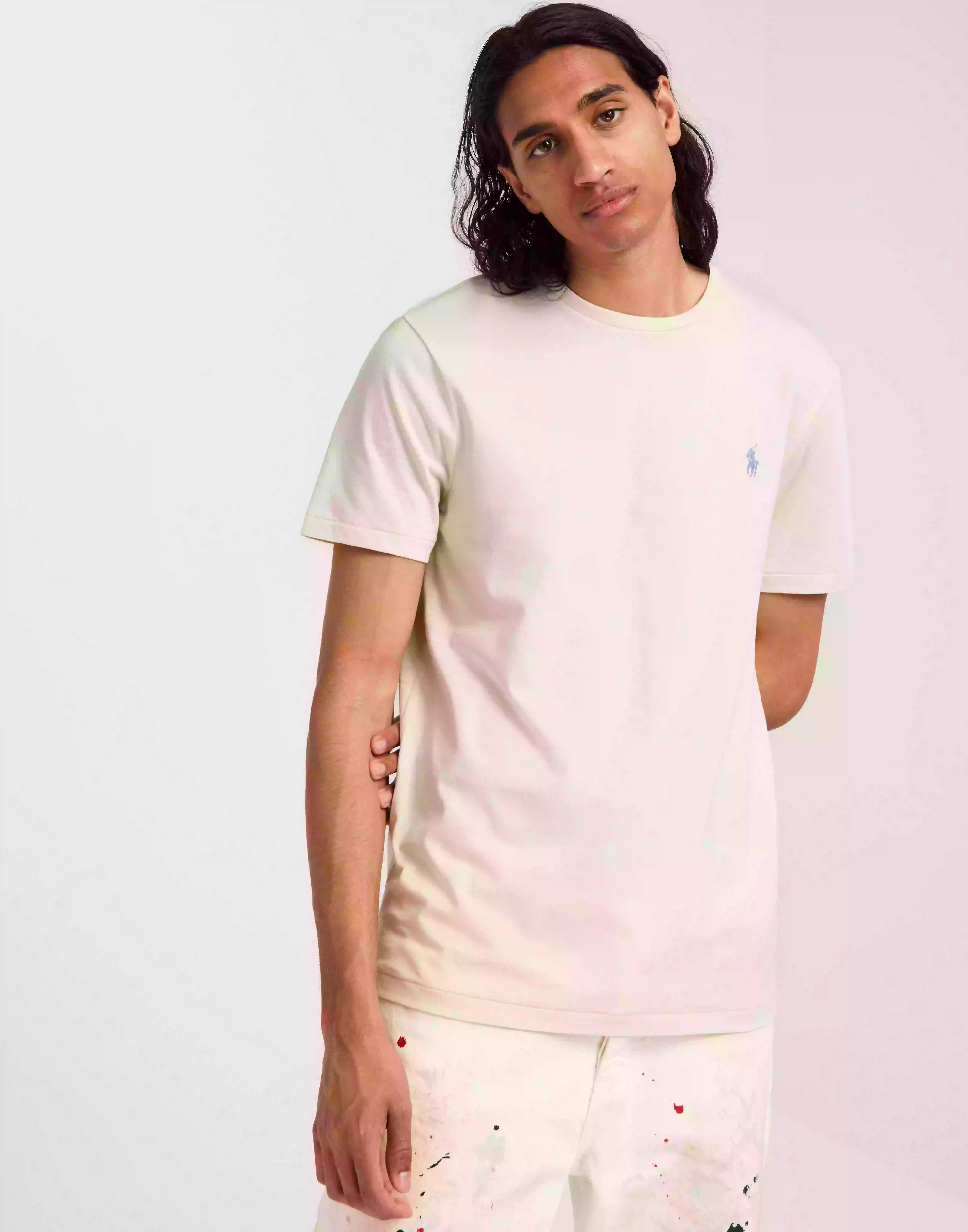 Polo Ralph Lauren Short Sleeve-T-Shirt T-Shirts & Linnen Natural