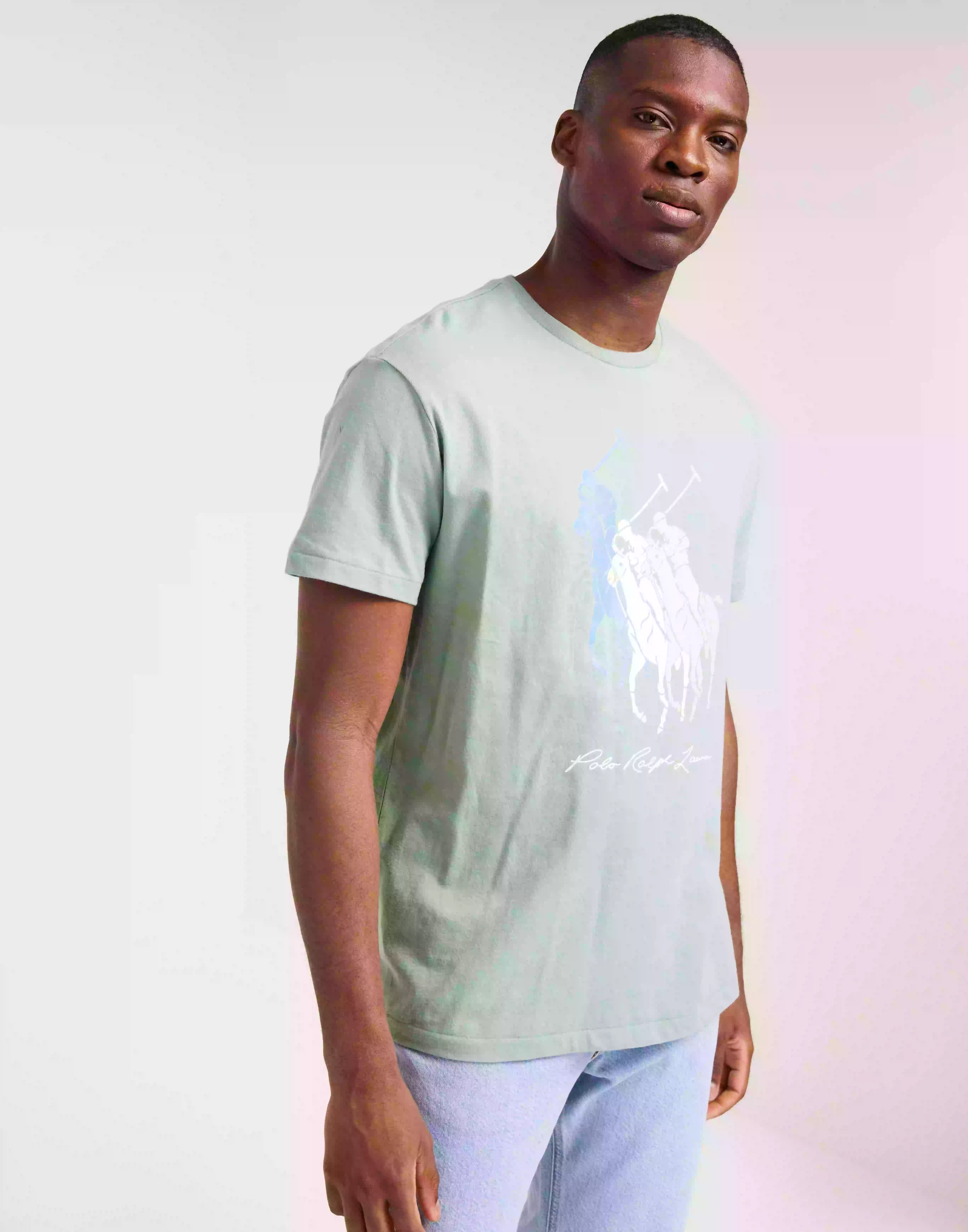 Polo Ralph Lauren Short Sleeve-T-Shirt T-shirts med tryck Light/Pastel Green