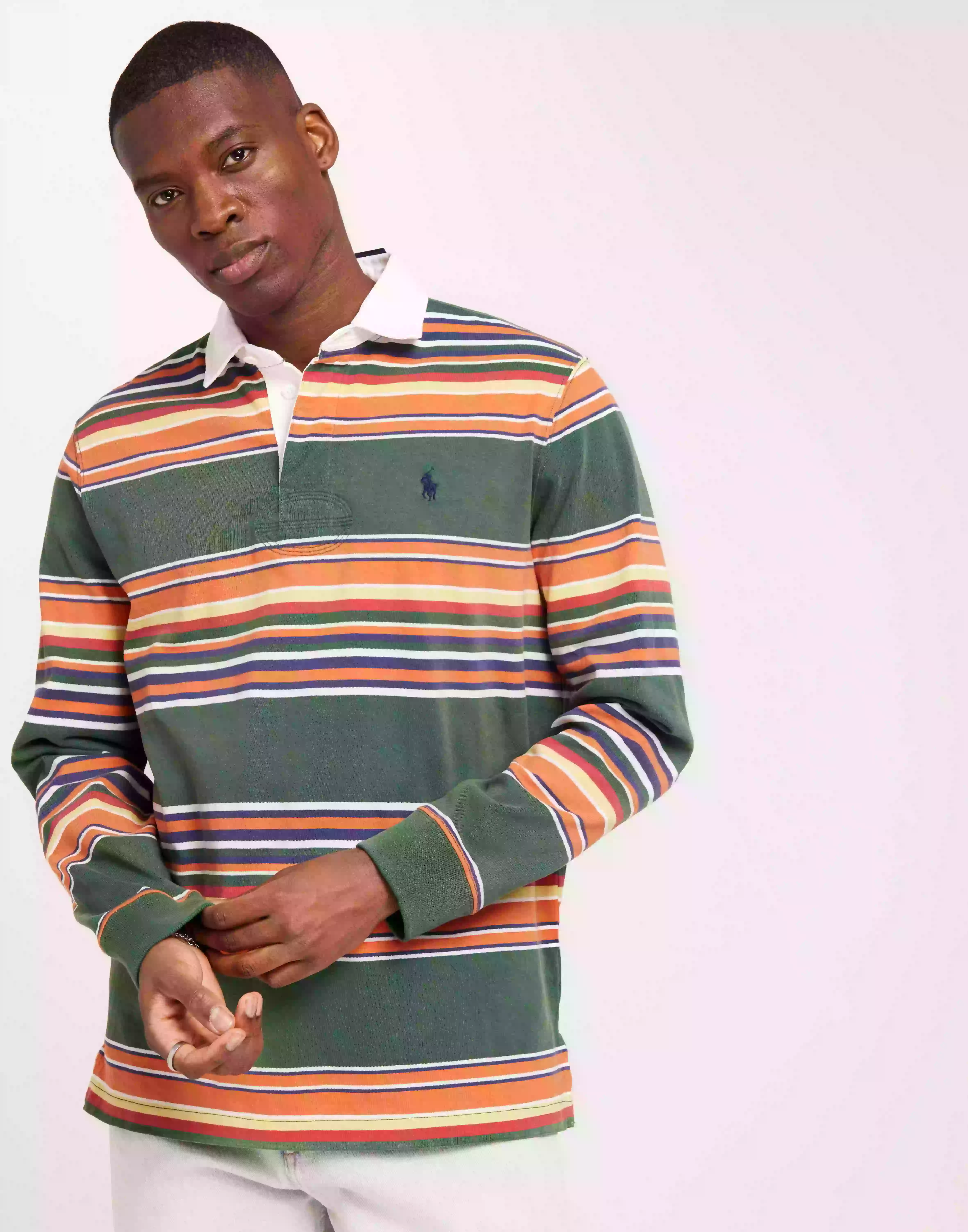 Polo Ralph Lauren Long Sleeve-Rugby Långärmad piké Green