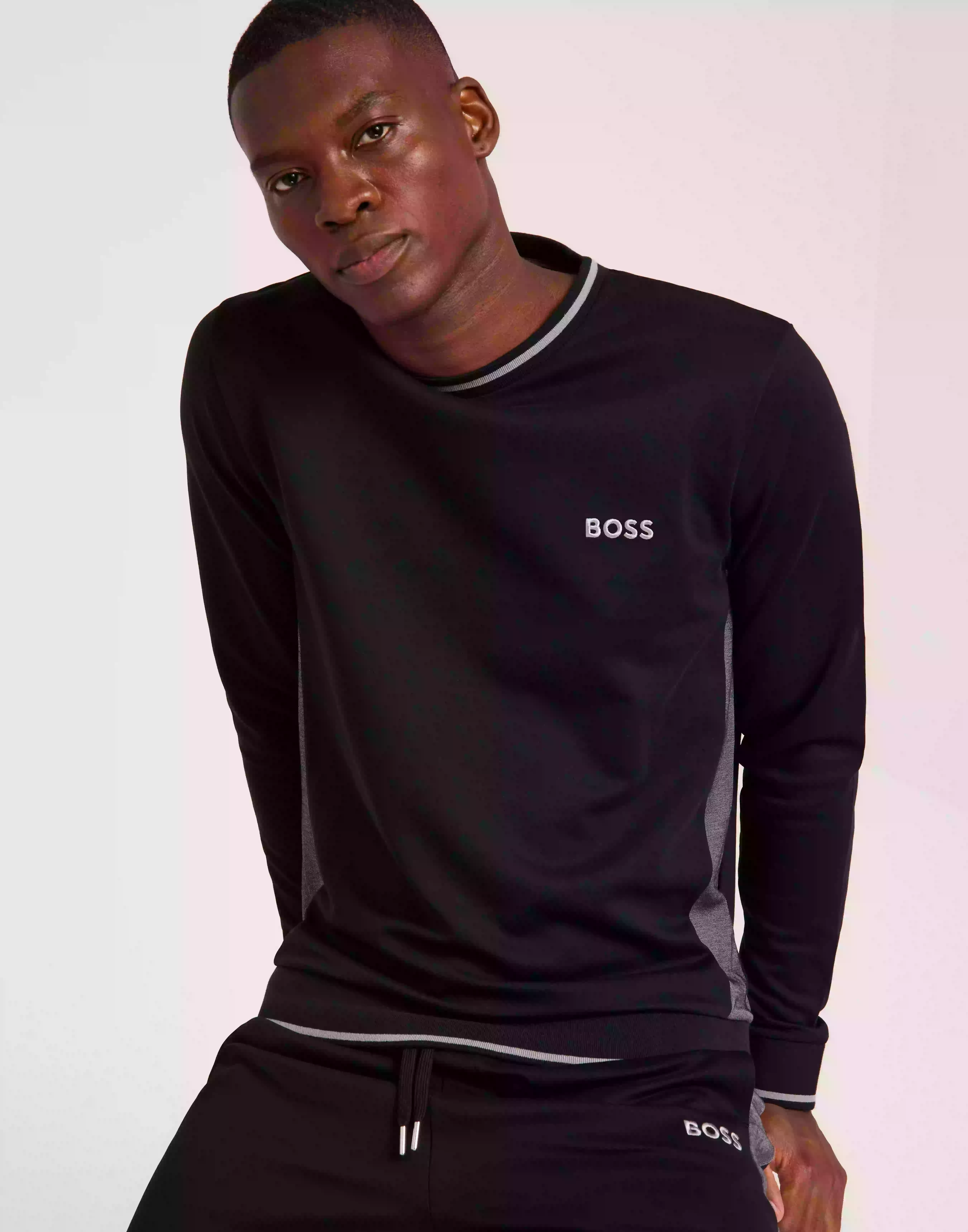 BOSS Tracksuit Sweatshirt 10166548 22 Sweatshirts Black