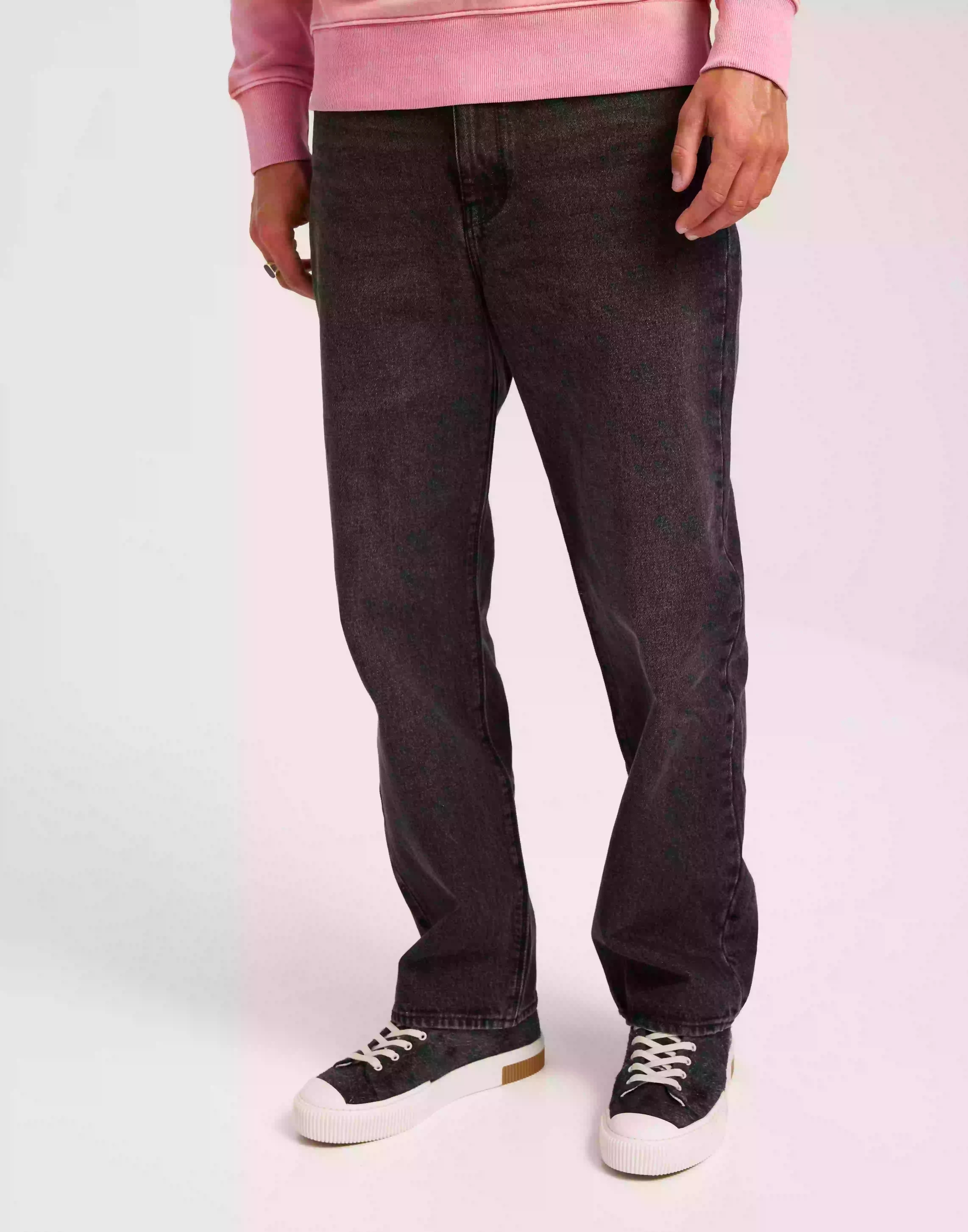 Abrand Jeans A 95 Baggy Black Channel Loose fit jeans Vintage Black