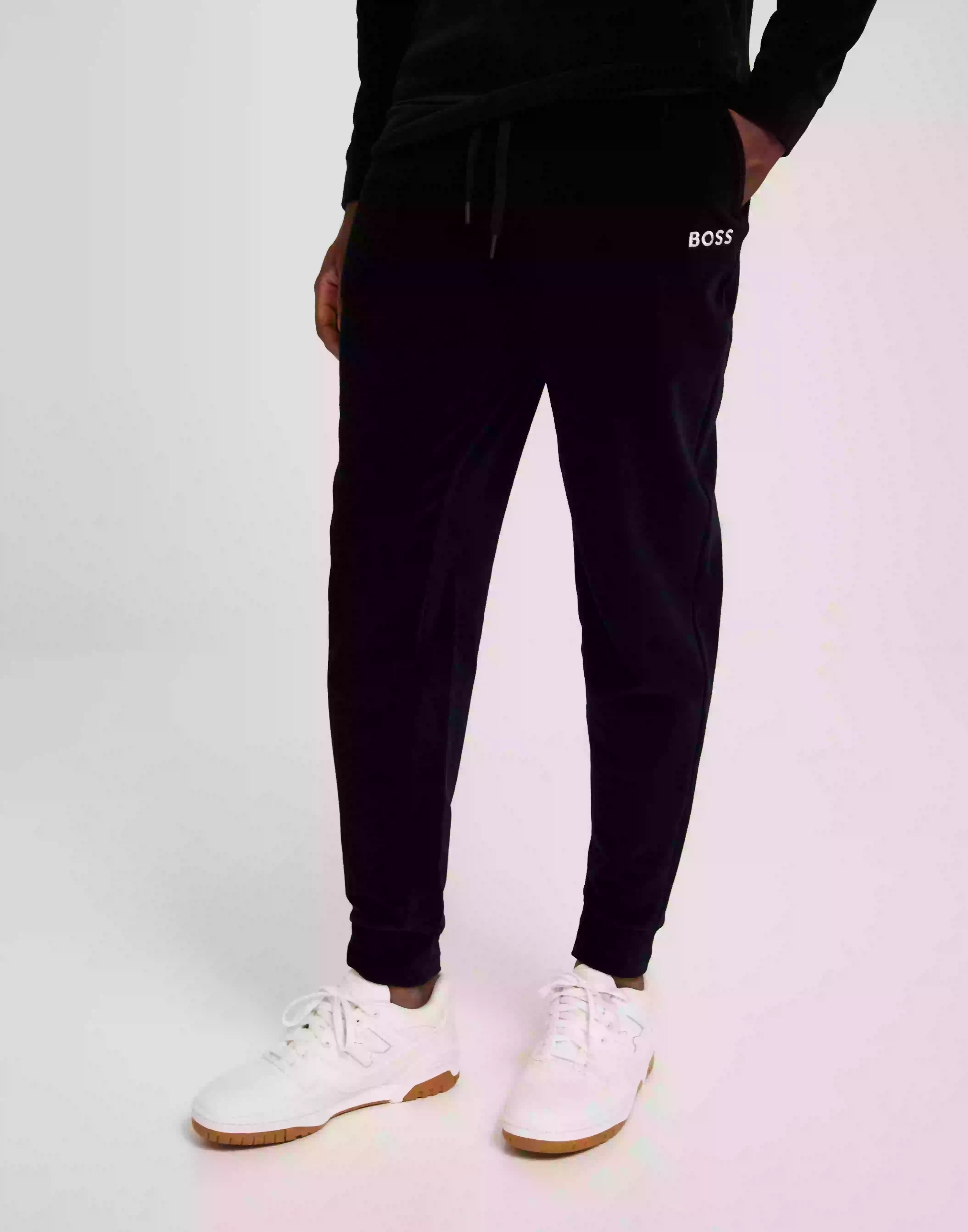 BOSS Heritage Pants 10245647 01 Mjukisbyxor Black