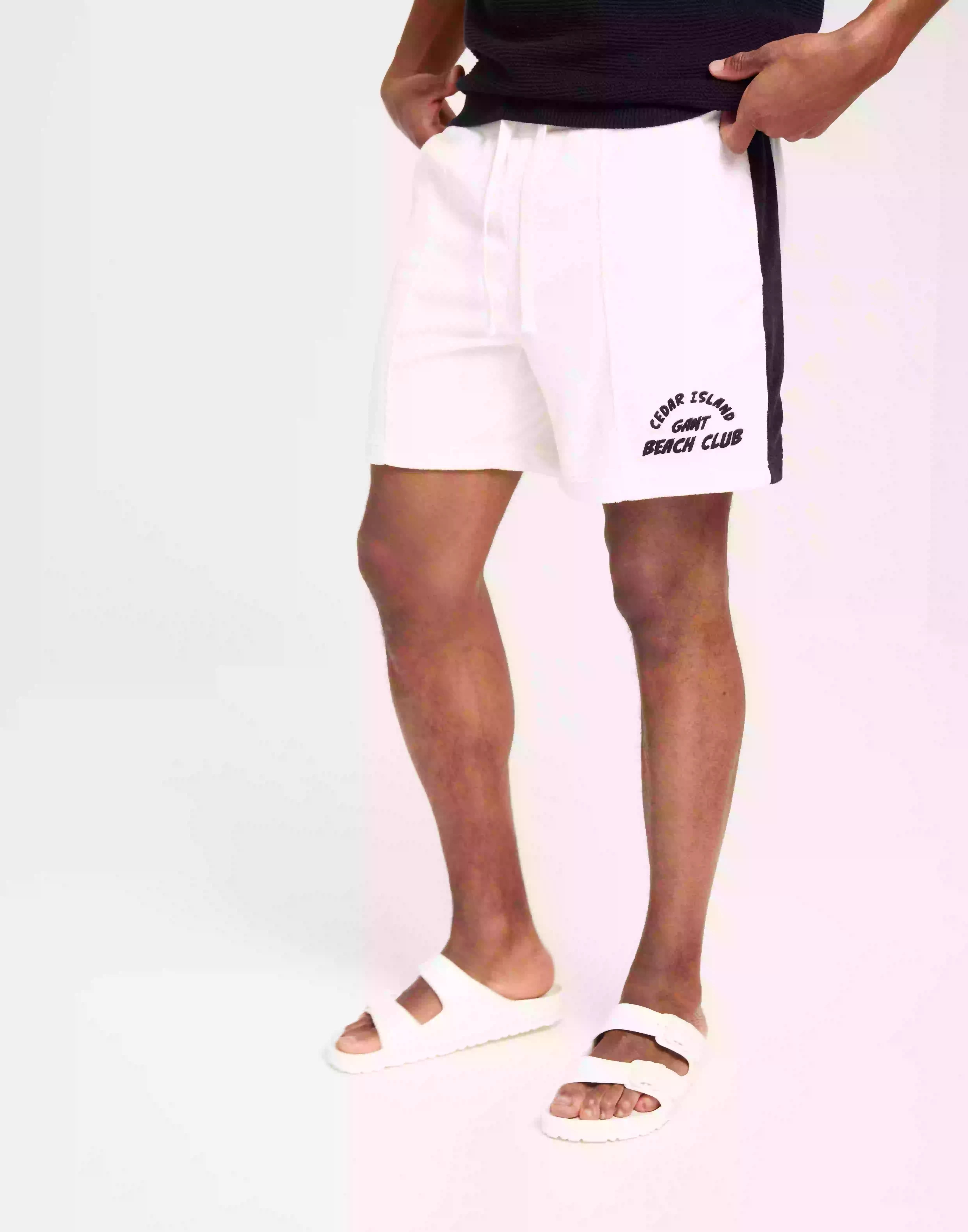 Gant Terry Shorts Mjukisshorts Eggshell