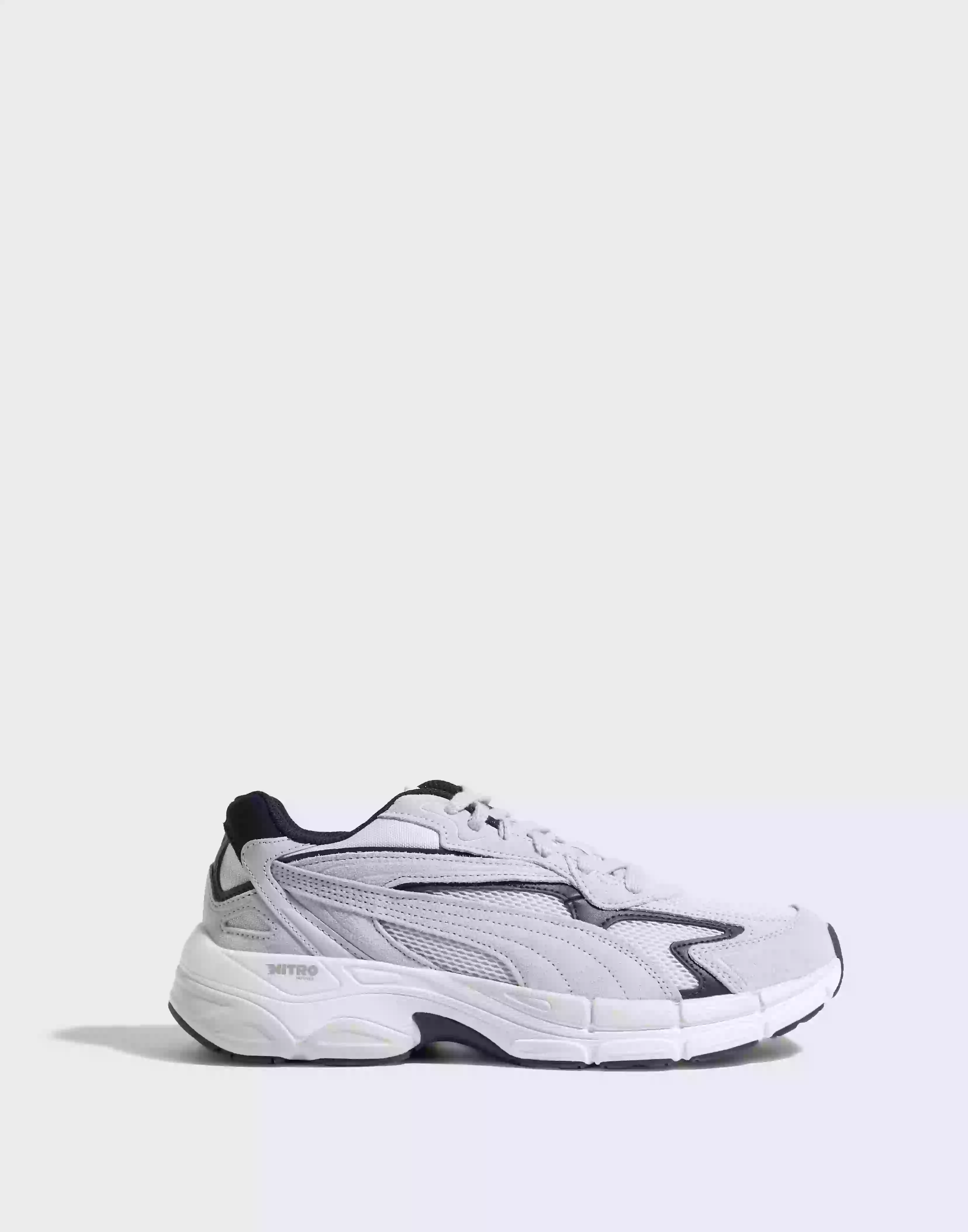 Puma Teveris Nitro Ash Gray-New Navy Chunky sneakers Grey
