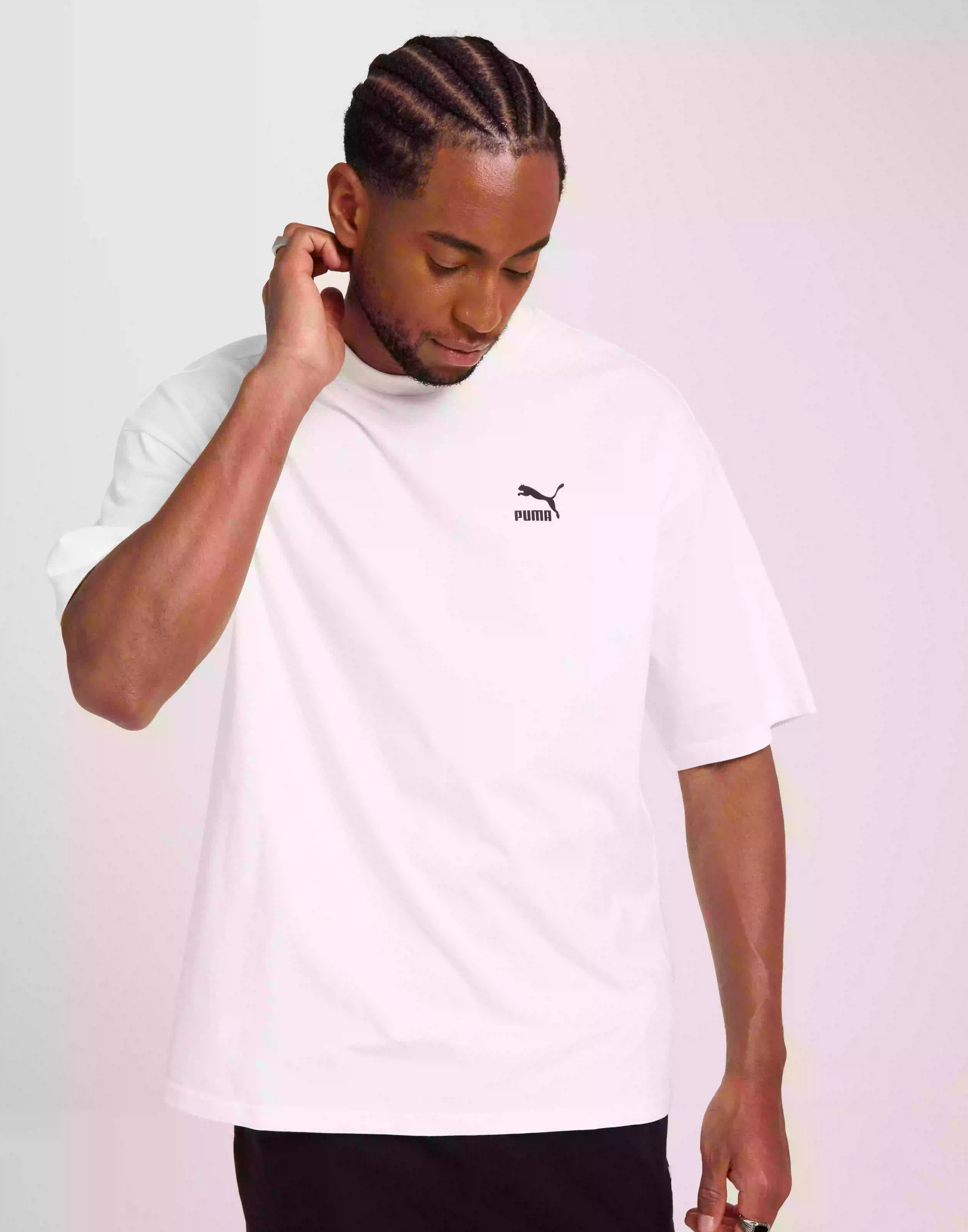 Puma Better Classics Oversized Tee T-Shirts & Linnen White