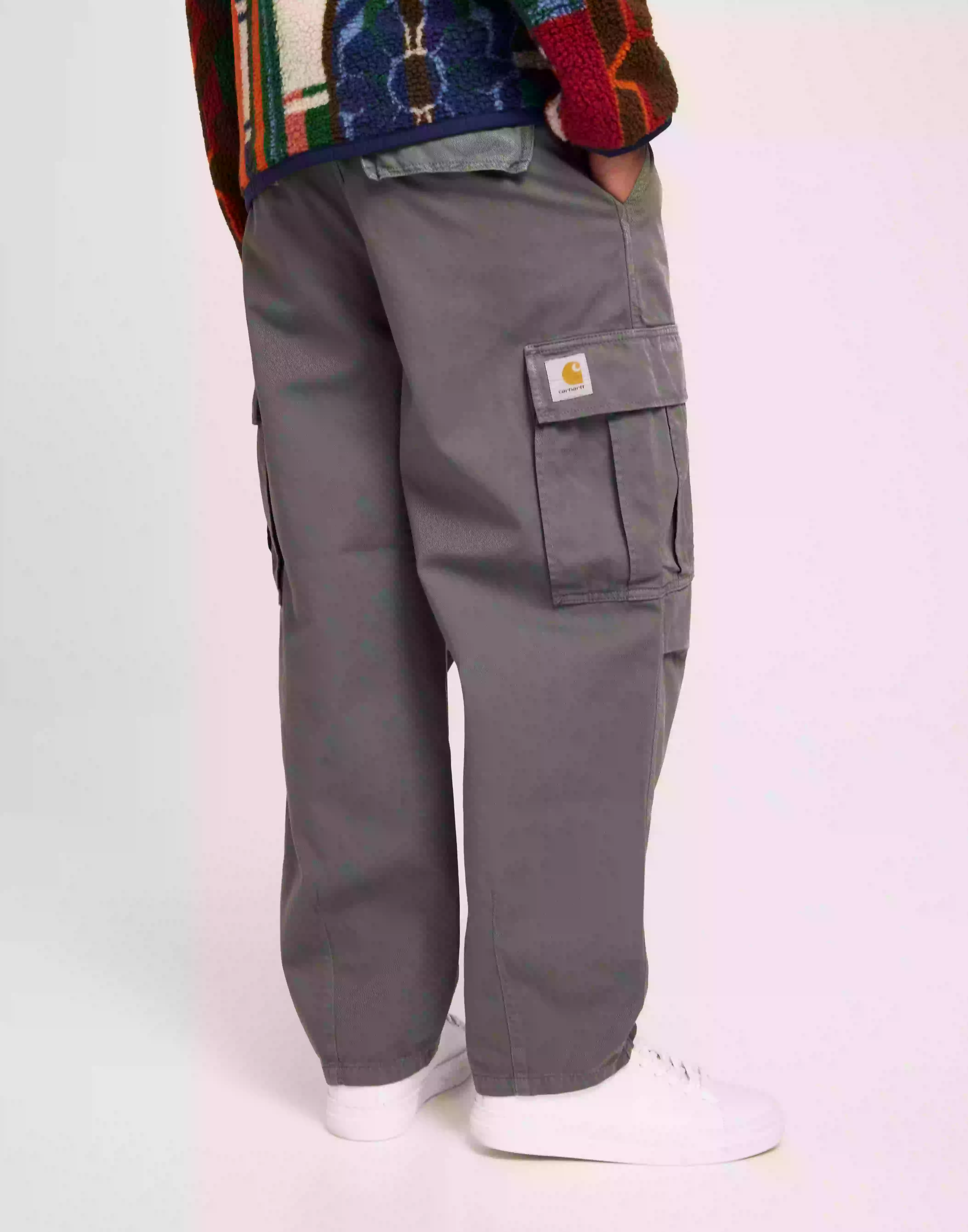 Carhartt WIP Cole Cargo Pant Cargobyxor Smoke Green