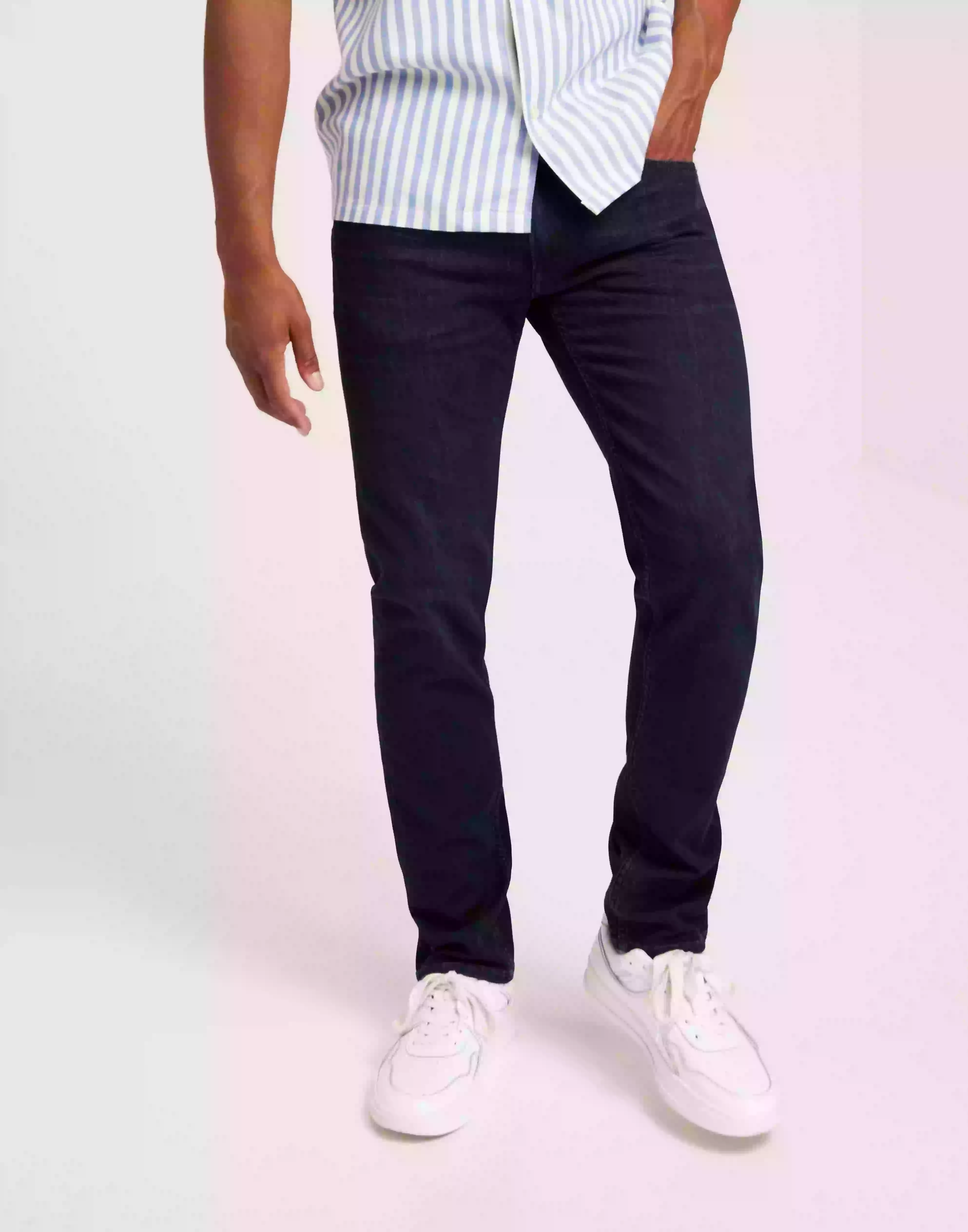 Replay GROVER Trousers Straight jeans Dark Blue
